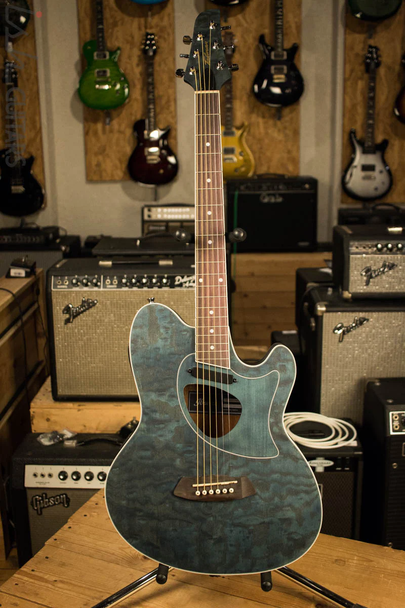 Ibanez TCM50-DNO Talman Acoustic Dark Night Ocean - Image 2