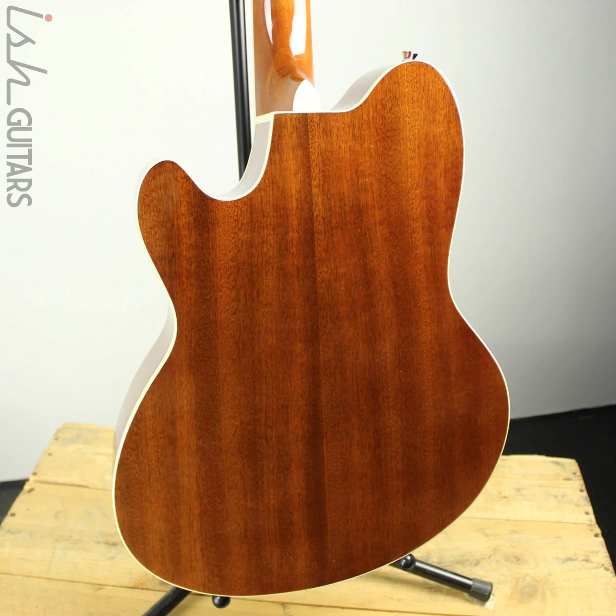 Ibanez TCM50NT Talman Acoustic Electric Guitar Figured Ash - Image 8