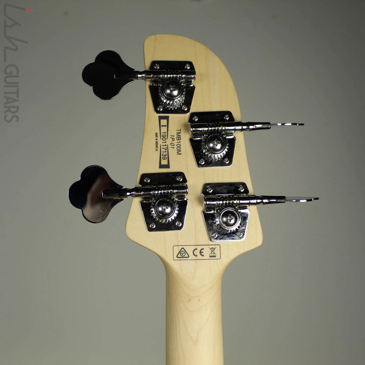 Ibanez TMB100M-MWF Mustard Yellow Flat - Image 8