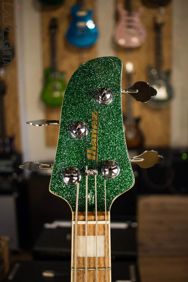 Ibanez TMB310 Talman Turquoise Sparkle Bass - Image 5