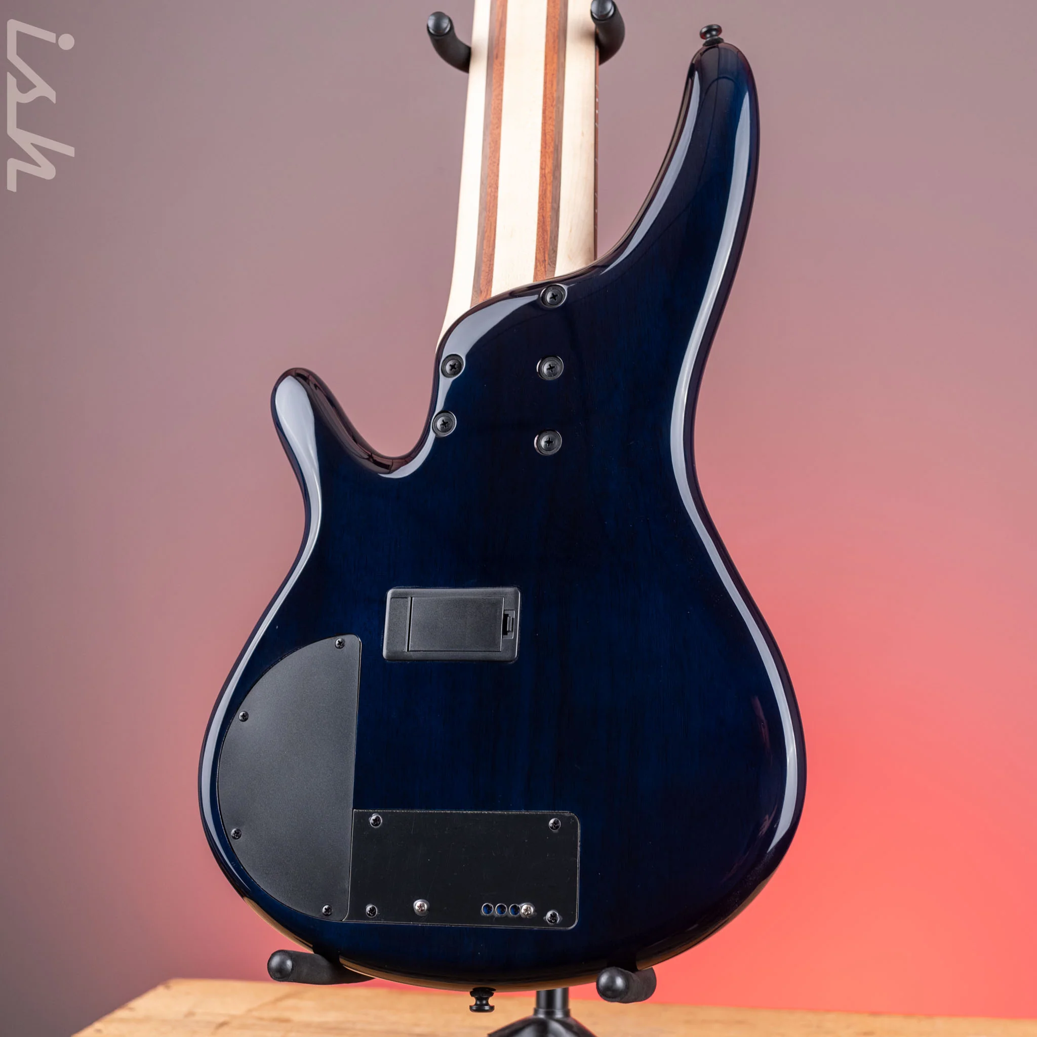 Ibanez Workshop SRAS7 Ashula 7-String Bass Cosmic Blue Starburst - Image 7