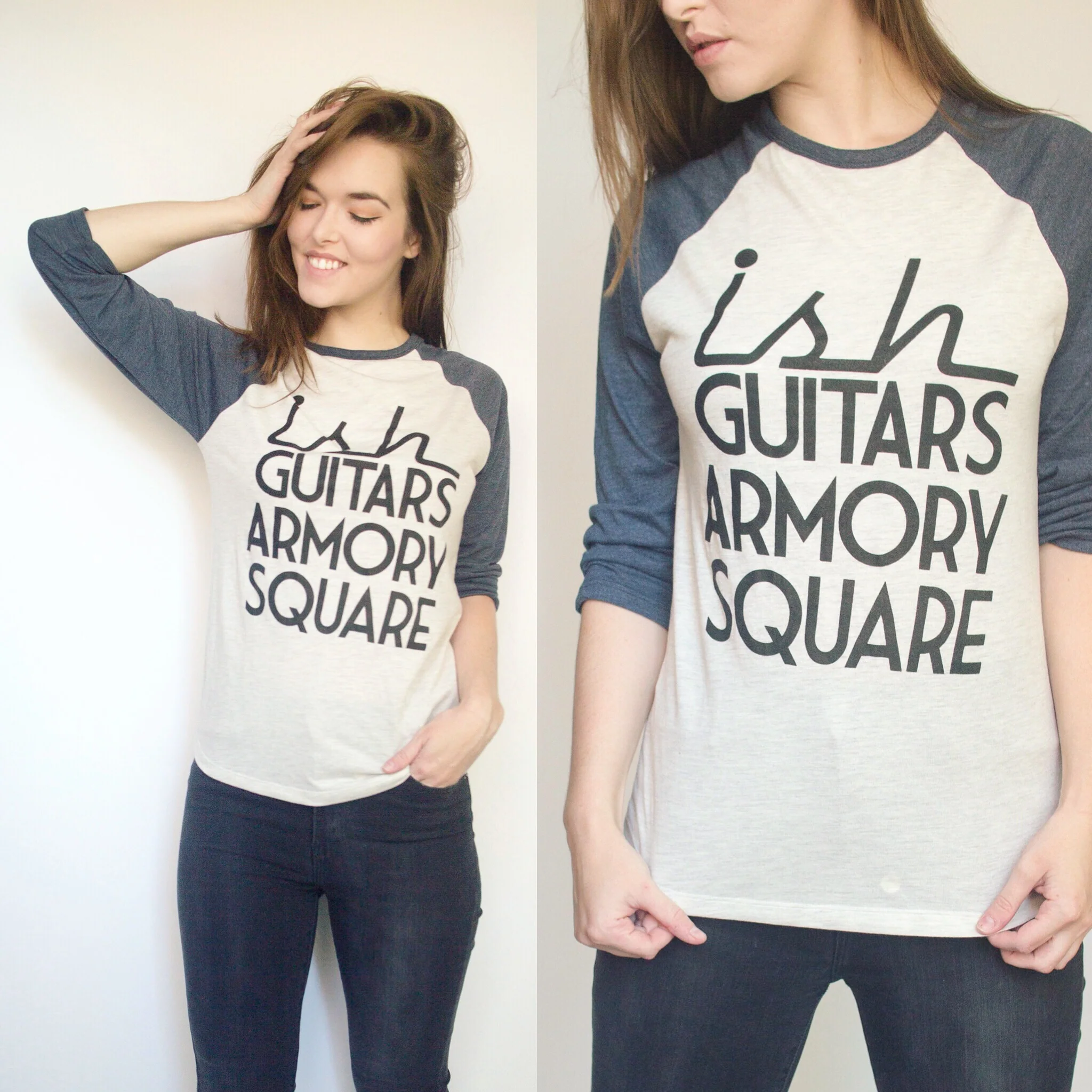 Ish Guitars Unisex Baseball Tee