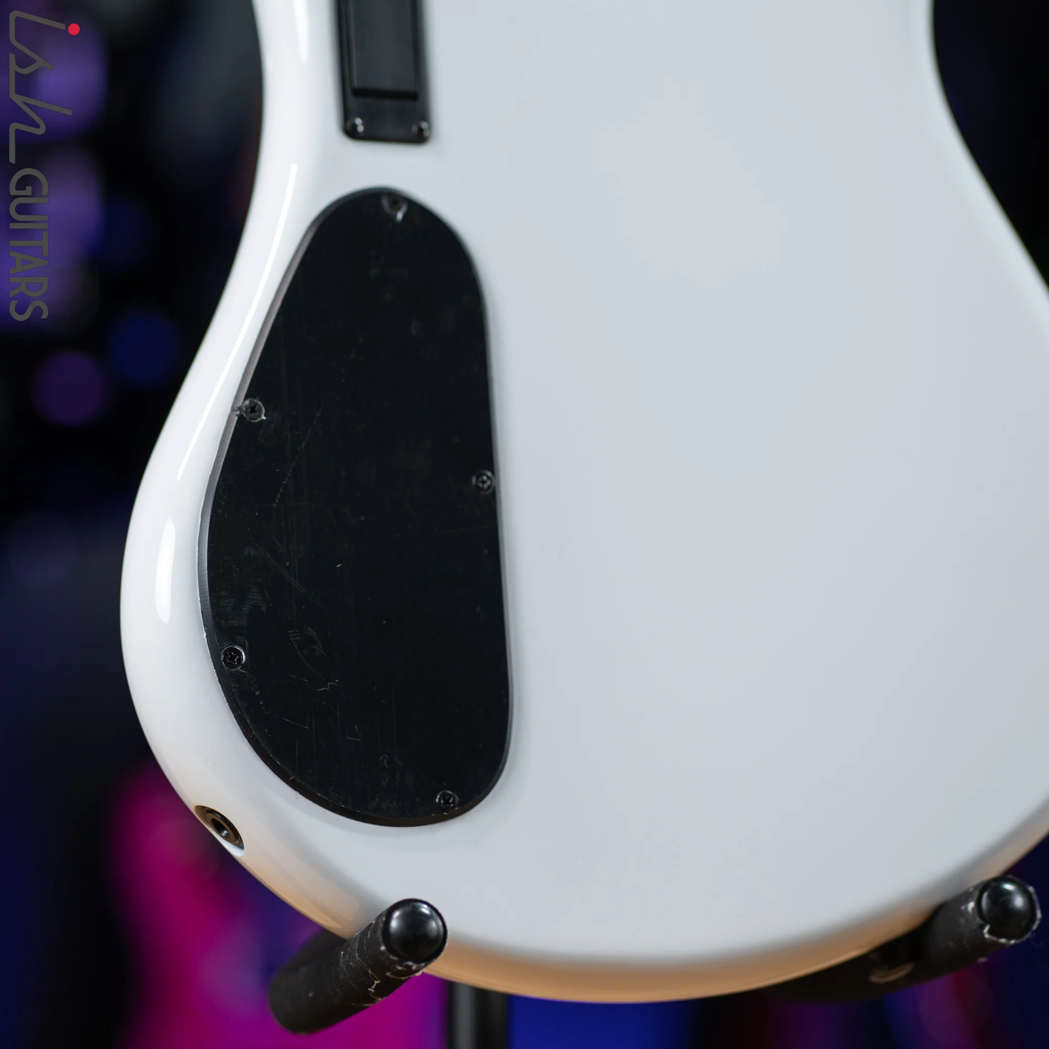 Ish X Spector NS Dimension 5 String EMG Darkglass White Gloss - Image 11