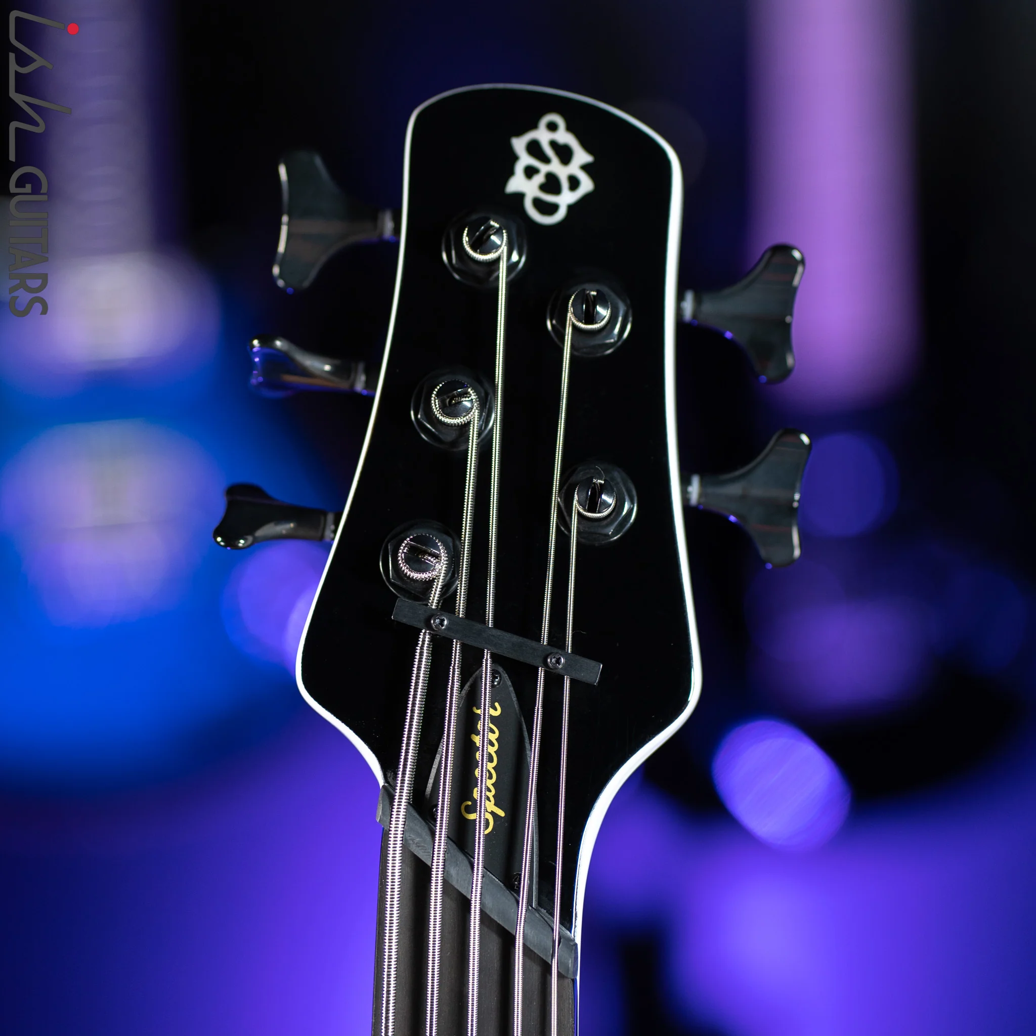 Ish X Spector NS Dimension 5 String EMG Darkglass White Gloss - Image 7