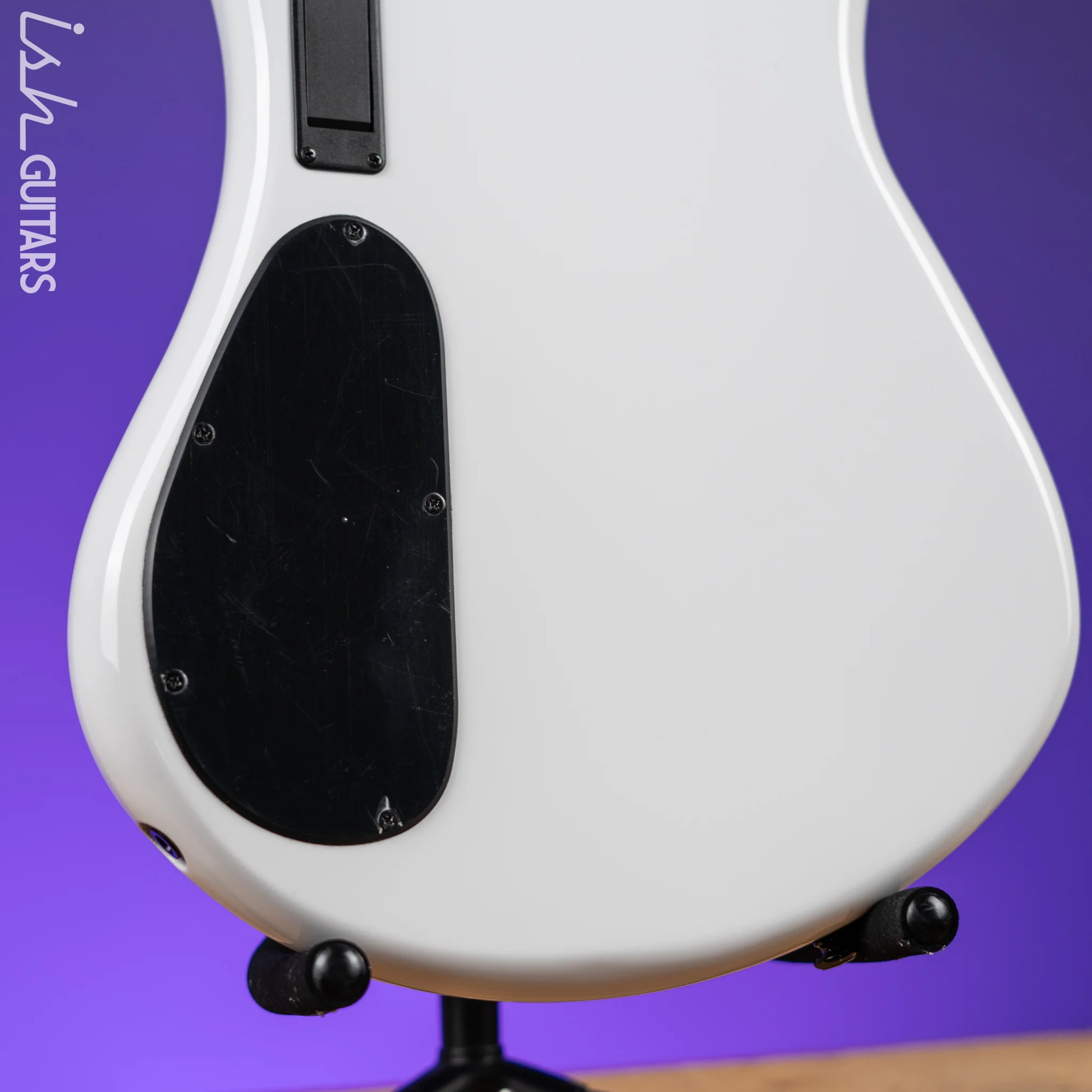Ish X Spector NS Dimension 5 String EMG Darkglass White Gloss Demo - Image 11