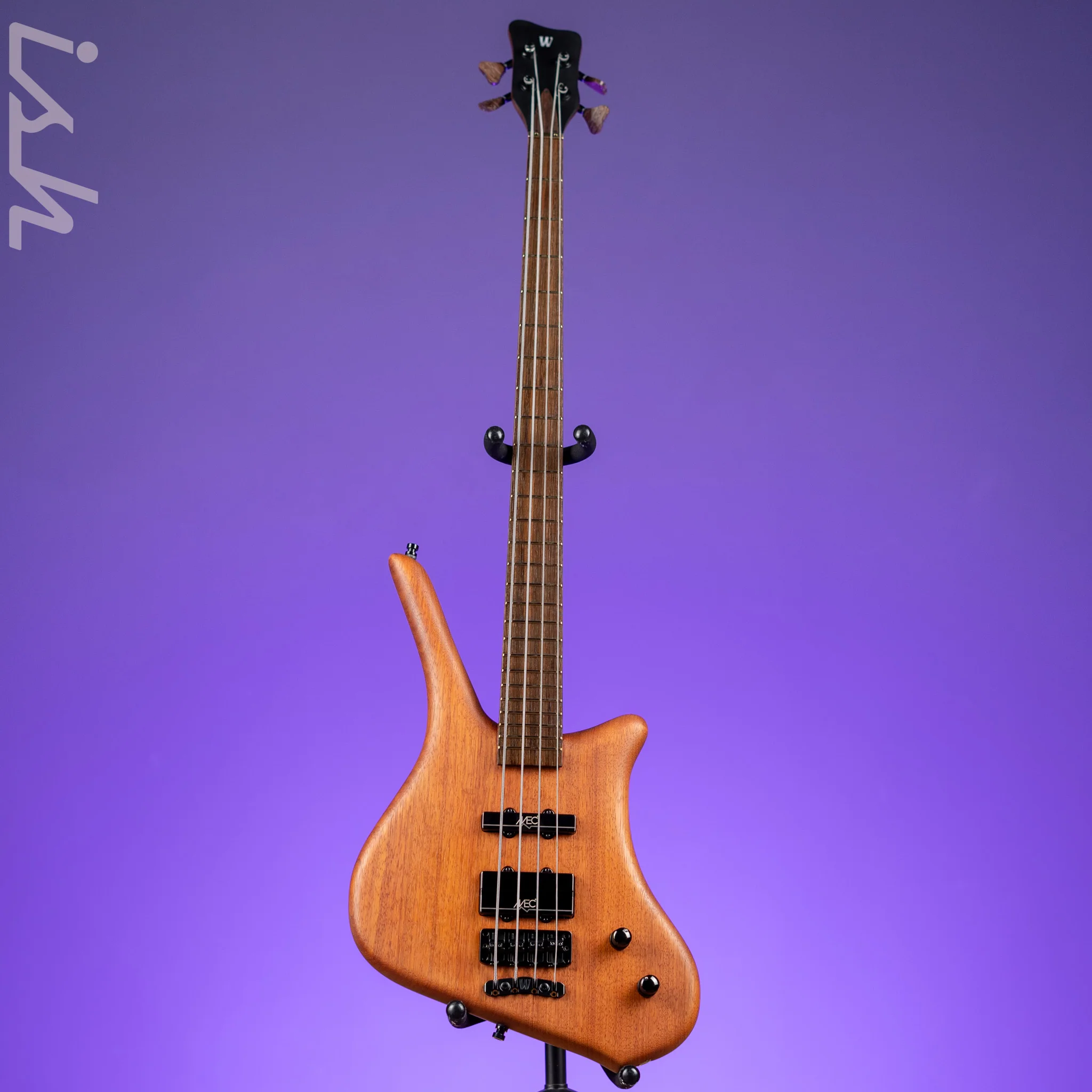Ish x Warwick Dolphin SN TCS Custom Shop Endangered Species 4-String Bass Wenge Fretboard - Image 2