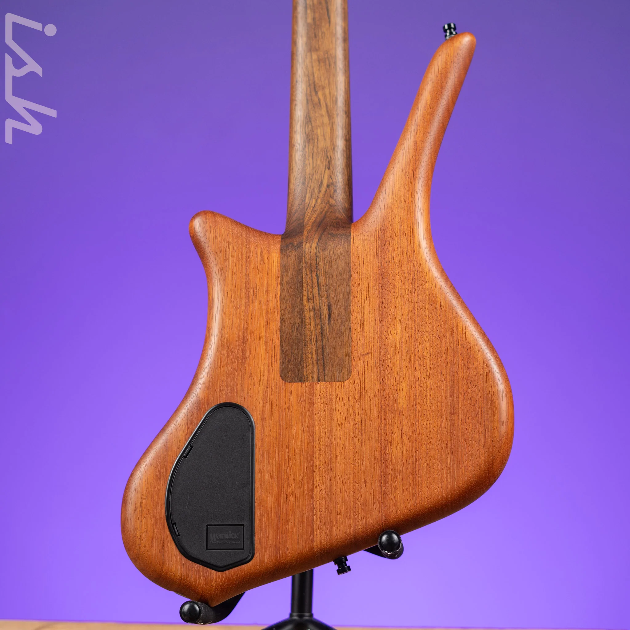 Ish x Warwick Dolphin SN TCS Custom Shop Endangered Species 4-String Bass Wenge Fretboard - Image 7