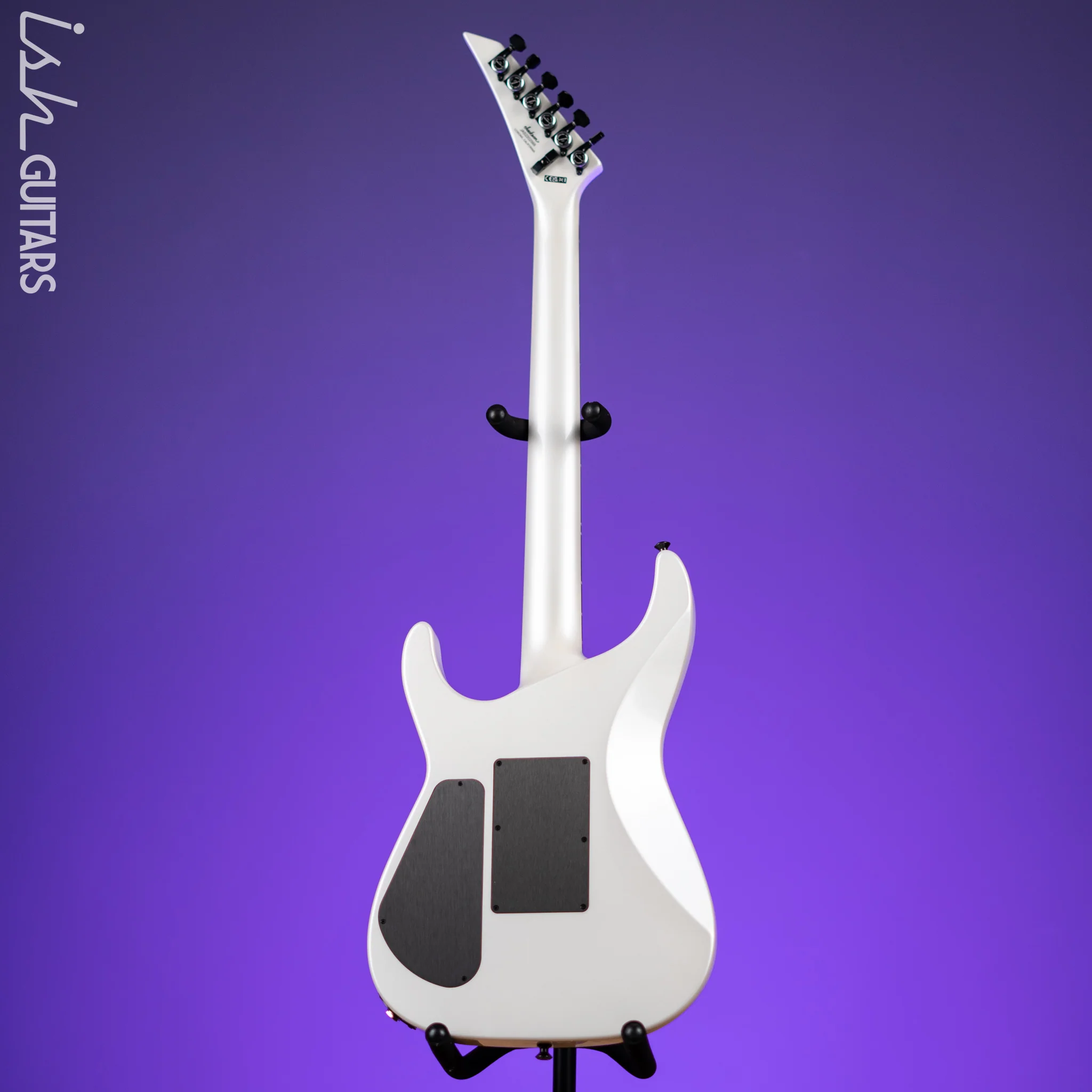 Jackson American Series Soloist SL3 Satin Platinum Pearl Demo - Image 6