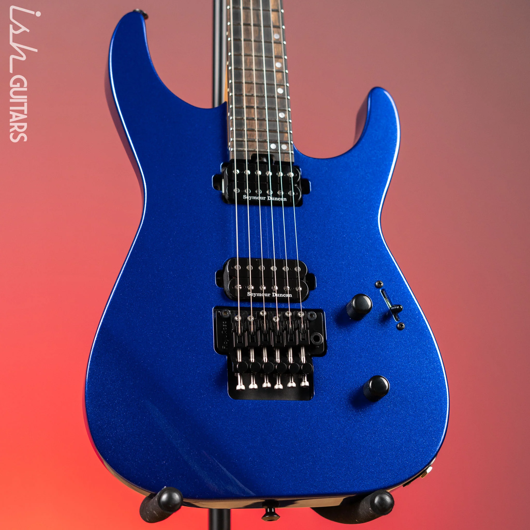 Jackson American Series Virtuoso Electric Guitar Mystic Blue Demo