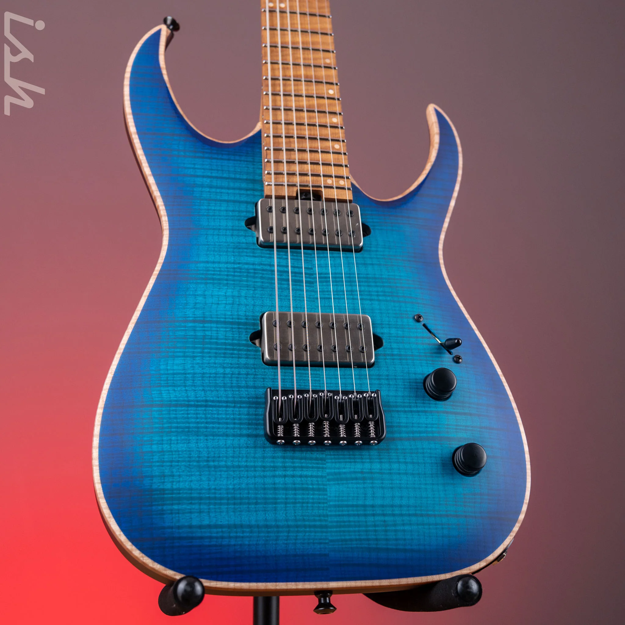 Jackson Custom Shop Misha Mansoor Juggernaut HTFM7 Satin Laguna Burst
