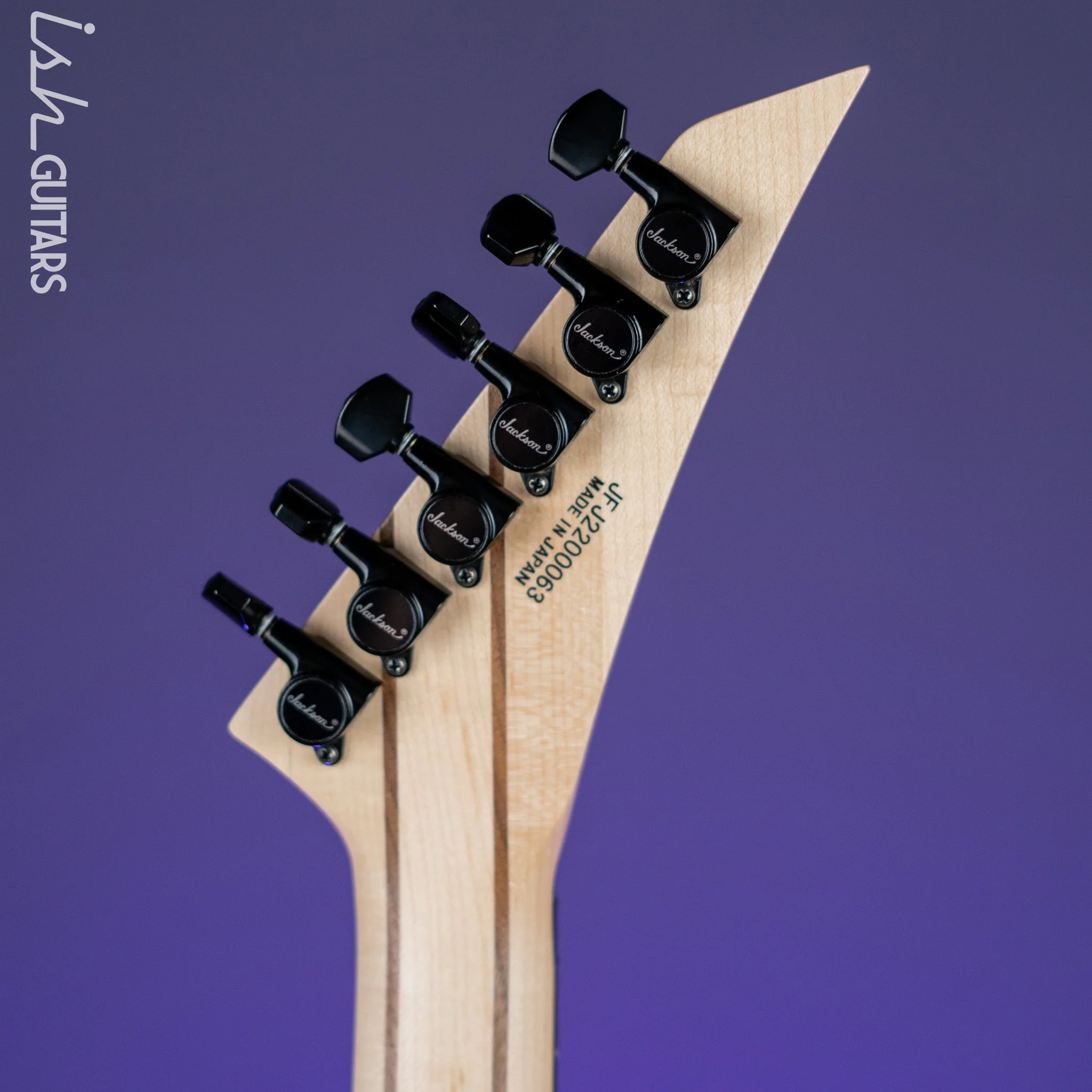 Jackson MJ Series Dinky DKR Stealth Satin Black Demo - Image 11
