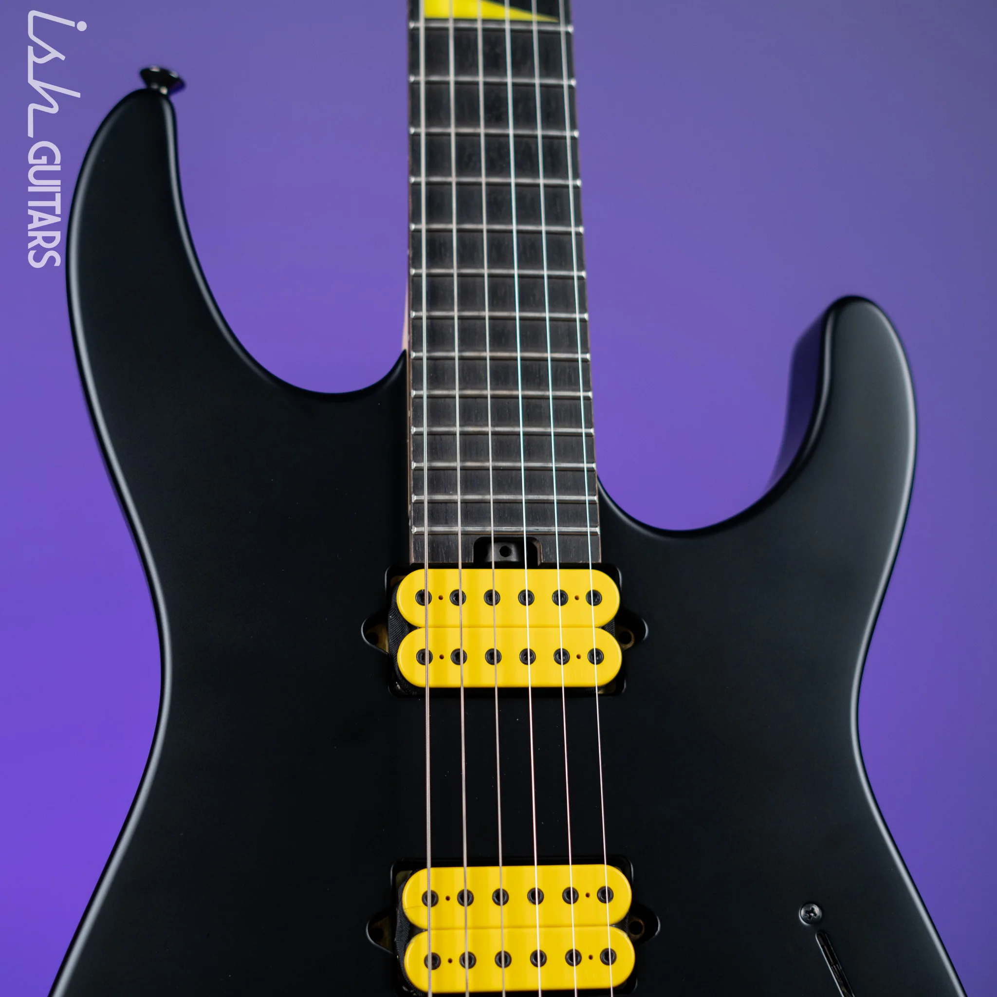 Jackson MJ Series Dinky DKR Stealth Satin Black Demo - Image 3