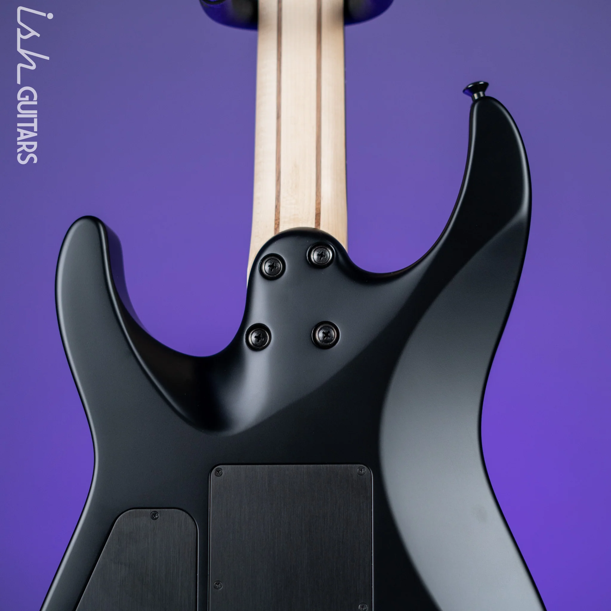 Jackson MJ Series Dinky DKR Stealth Satin Black Demo - Image 9