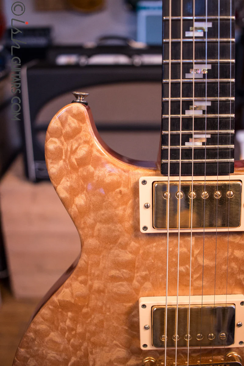 Jaros Memphis Custom Electric Guitar Quilted Maple Top Early Serial #151 - Image 3
