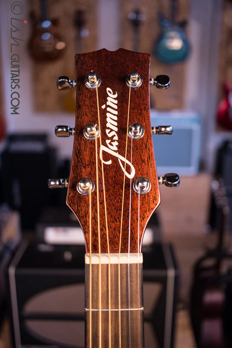 Jasmine JD-36 Dreadnought Acoustic Guitar - Natural - Image 5