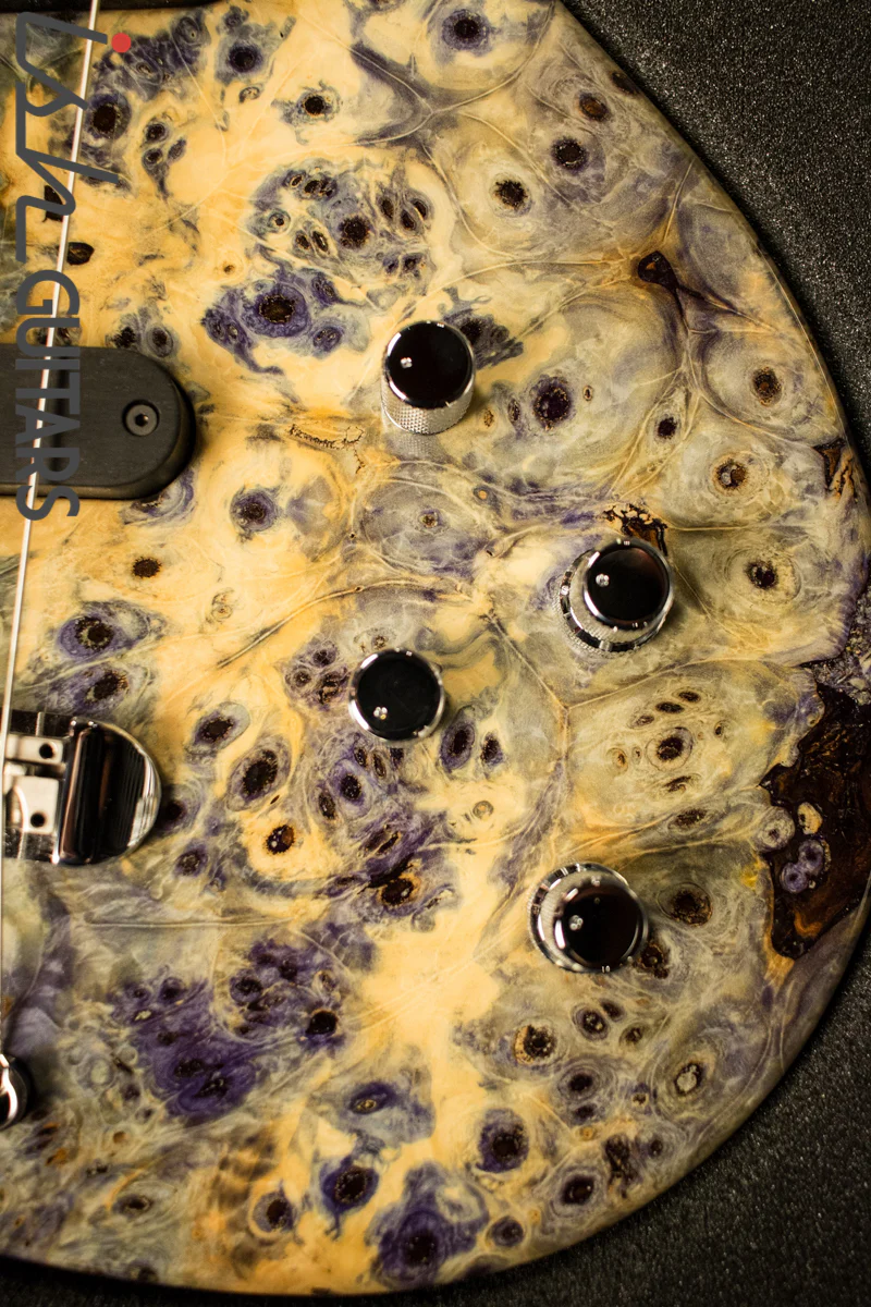 Ritter Roya 4 String 21st Anniversary "Drunken Burl" Bass Guitar - Image 16