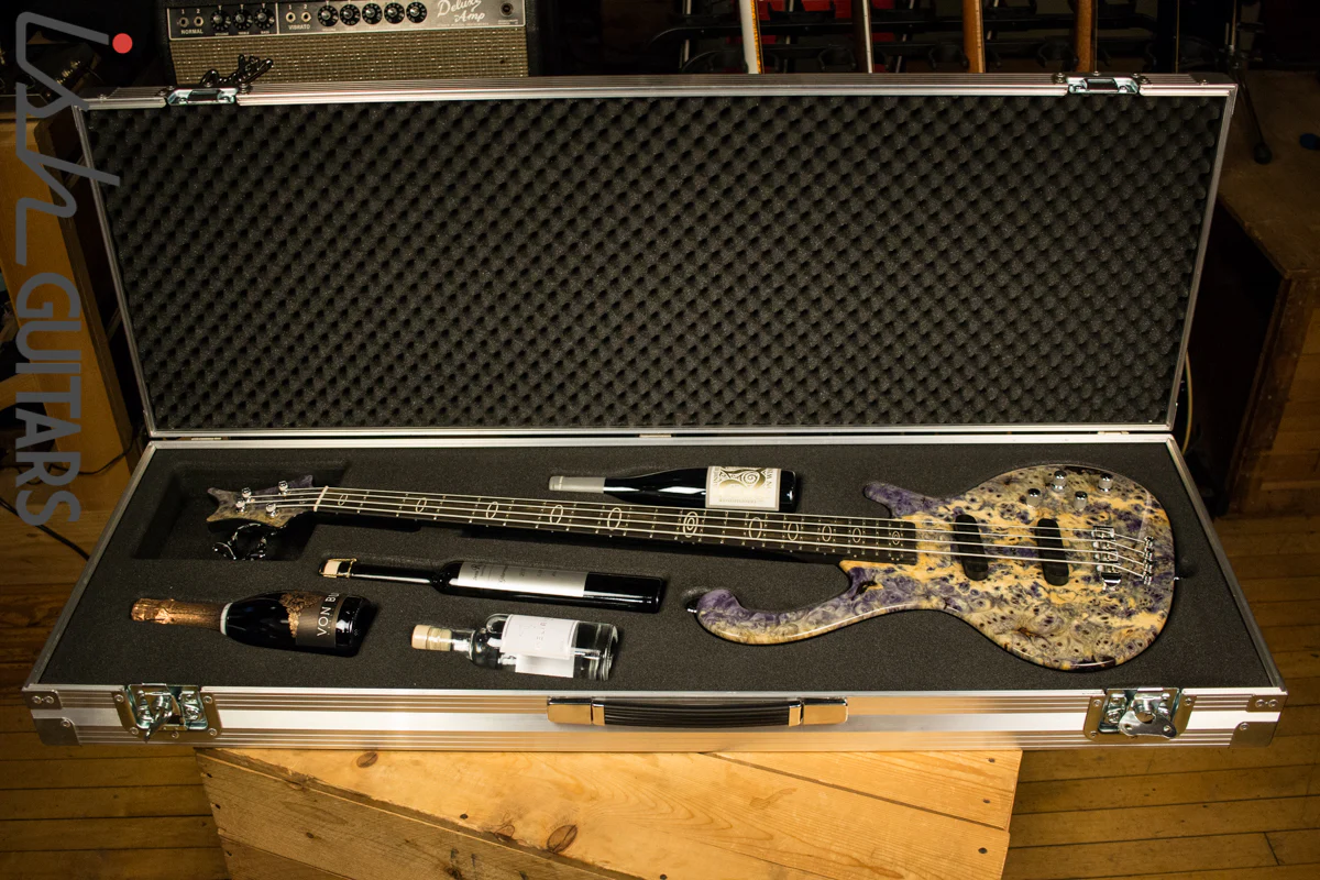 Ritter Roya 4 String 21st Anniversary "Drunken Burl" Bass Guitar - Image 9