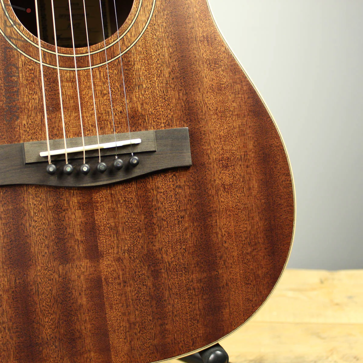 Journey Instruments OF310 Overhead Mahogany Sapele Acoustic Travel Guitar - Image 6