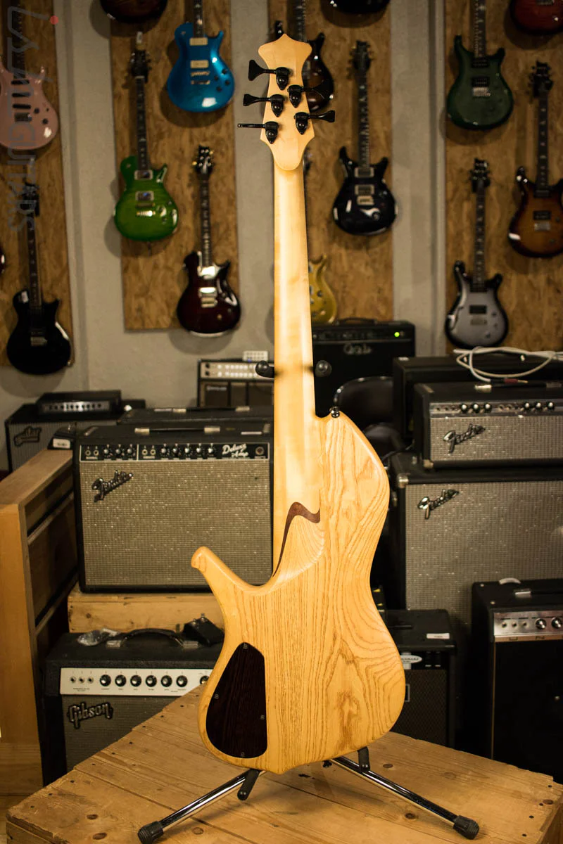 Ken Lawrence Brase 5 Fretless Cocobolo Piezo - Image 9