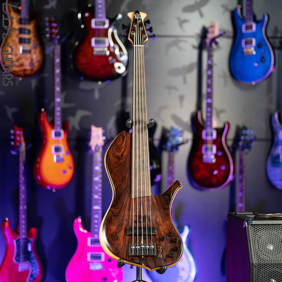 Ken Lawrence Brase 5 U-FL Fretless Bass Piezo - Image 2
