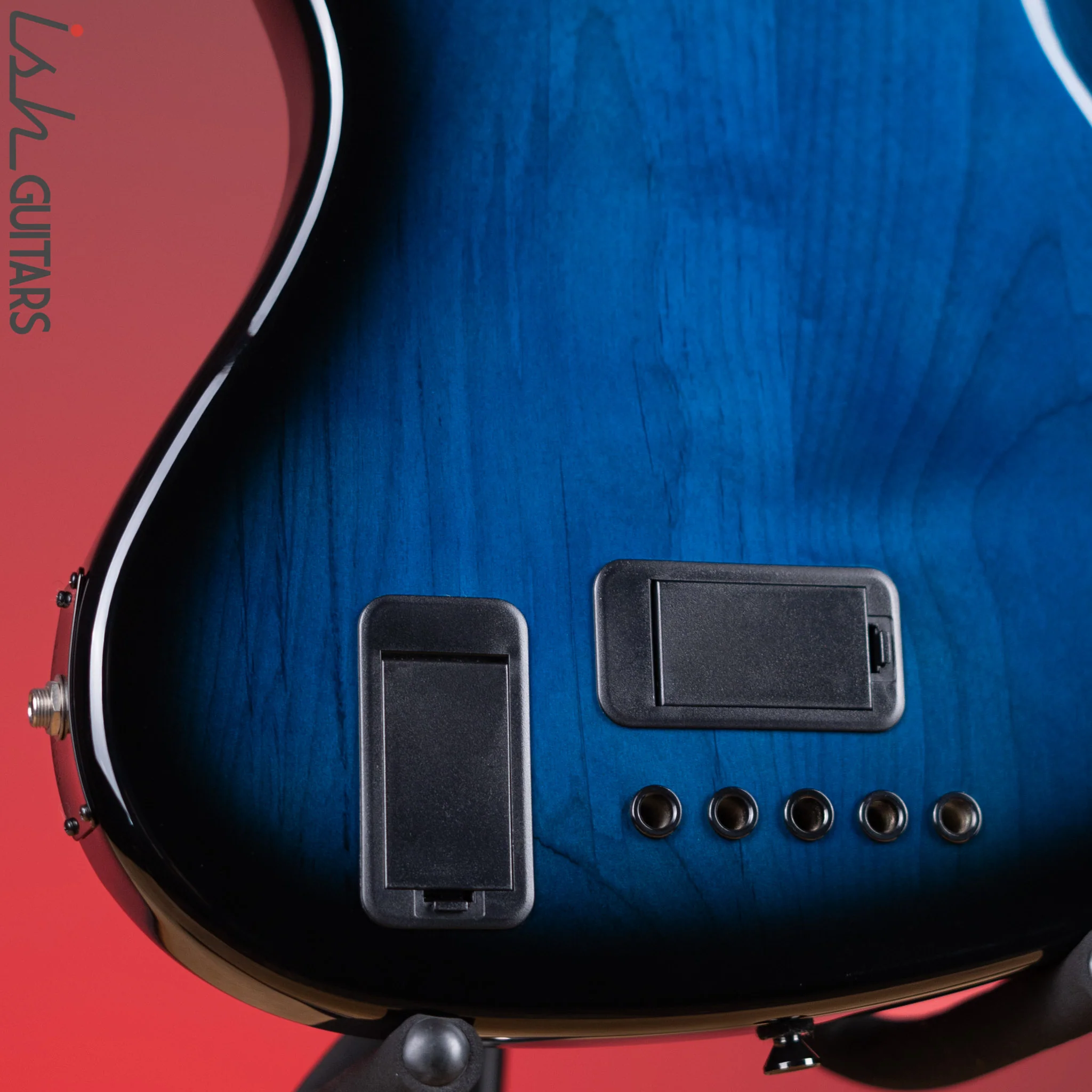 Kiesel JB-5 5-String Bass Trans Blue - Image 11