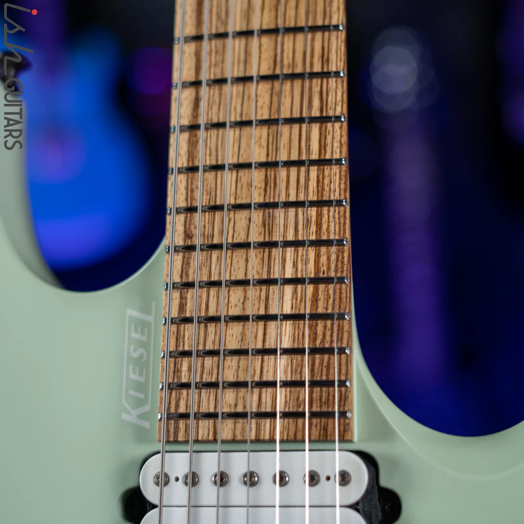 Kiesel Vader V7 7-String Electric Guitar Seafoam Green - Image 5
