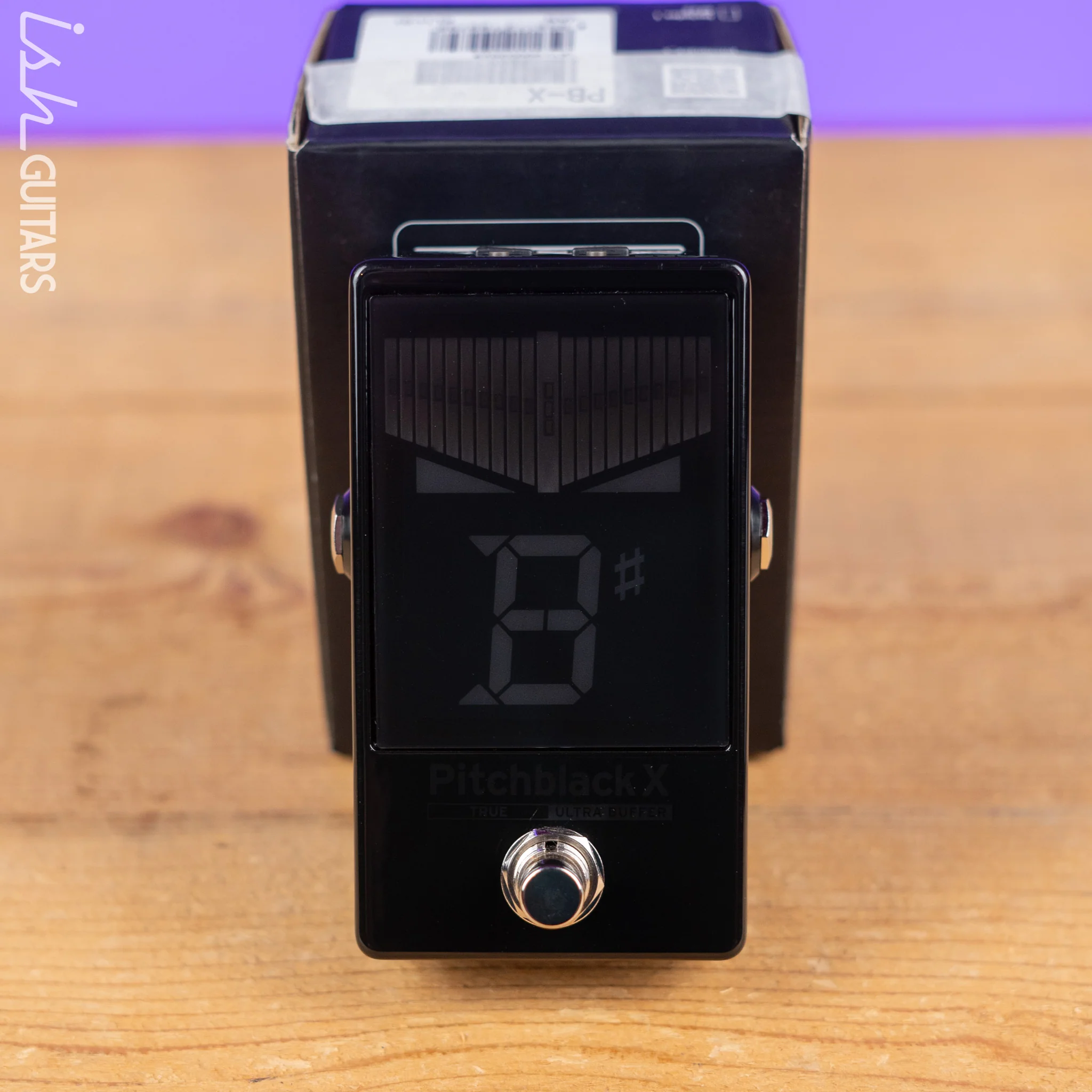 Korg Pitchblack X Chromatic Guitar Pedal Tuner