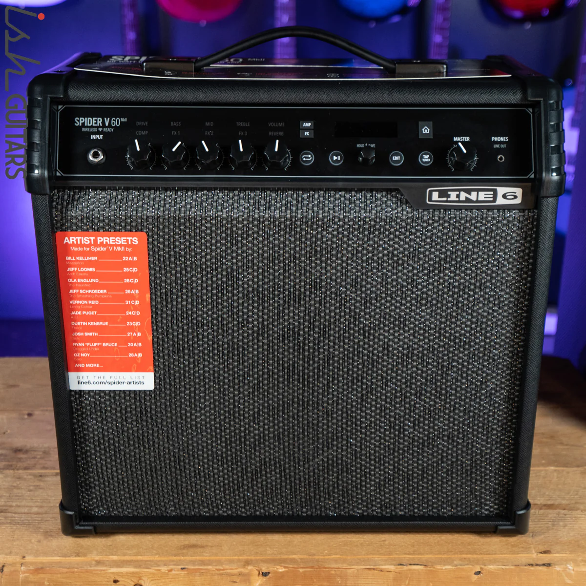 Line 6 Spider V 60 MkII 60 Watt Combo Guitar Amp