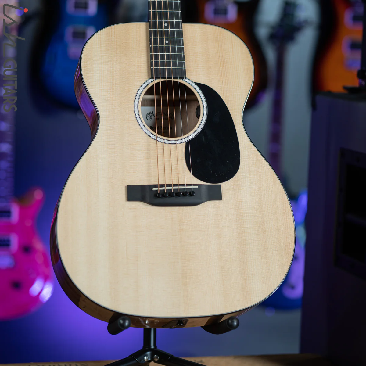 Martin 000-12E Acoustic Electric Guitar Natural Sitka Spruce