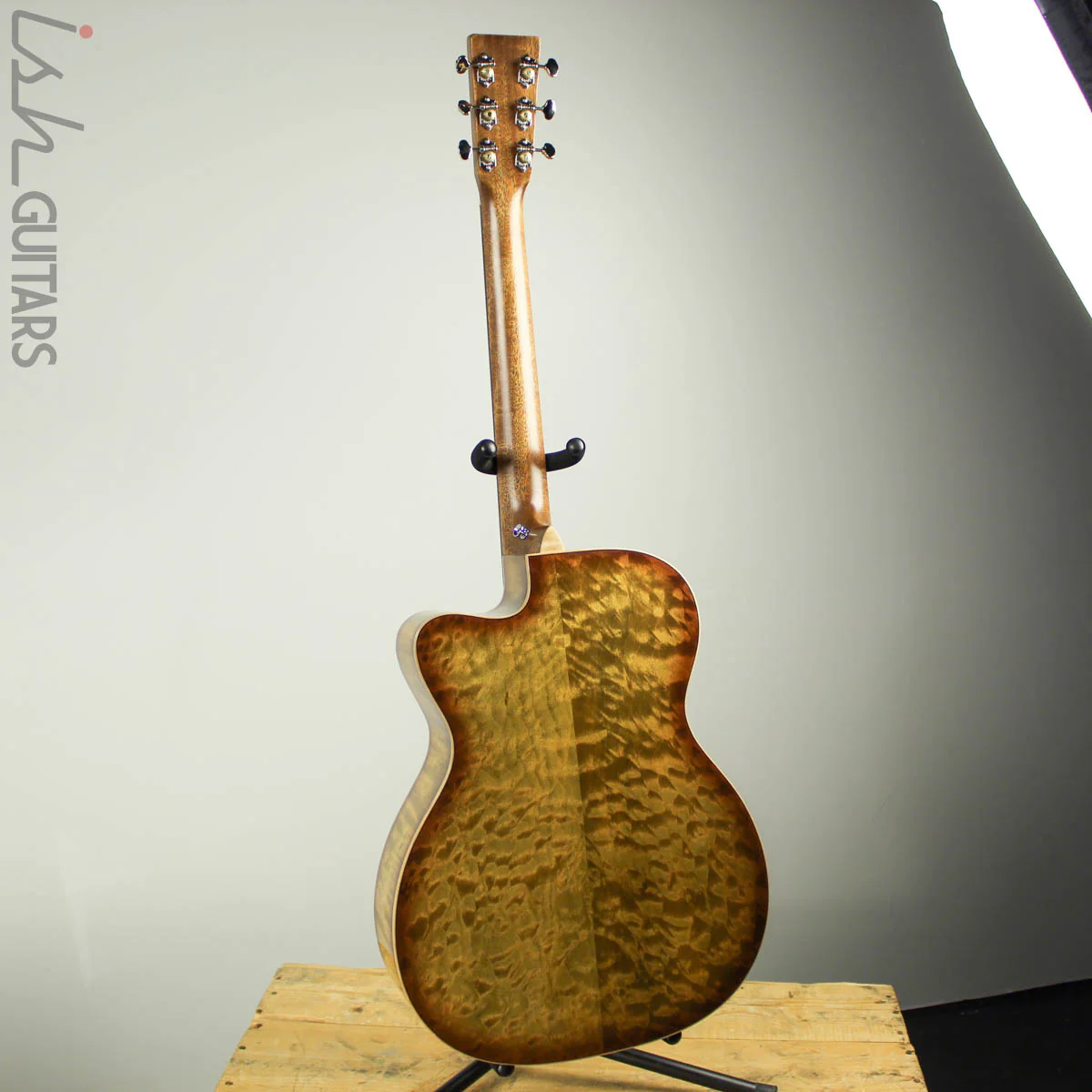 NAMM 2019 Martin OMCE Blaze Burst Acoustic Guitar - Image 9