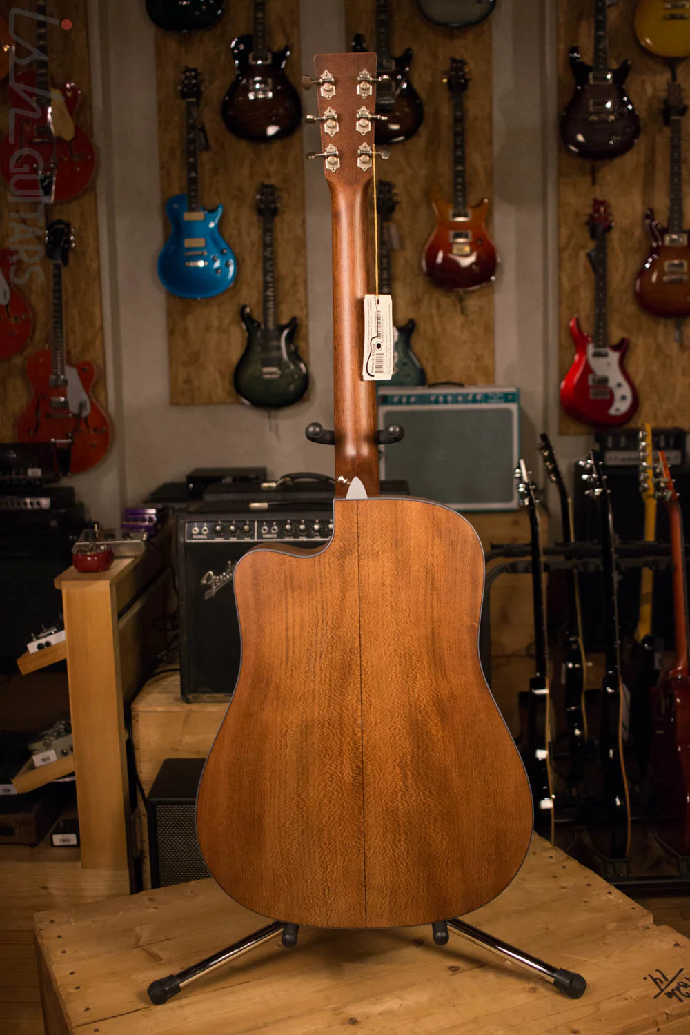 2017 Martin Americana 16 Series DC-16E Dreadnought Acoustic-Electric Guitar - Image 8