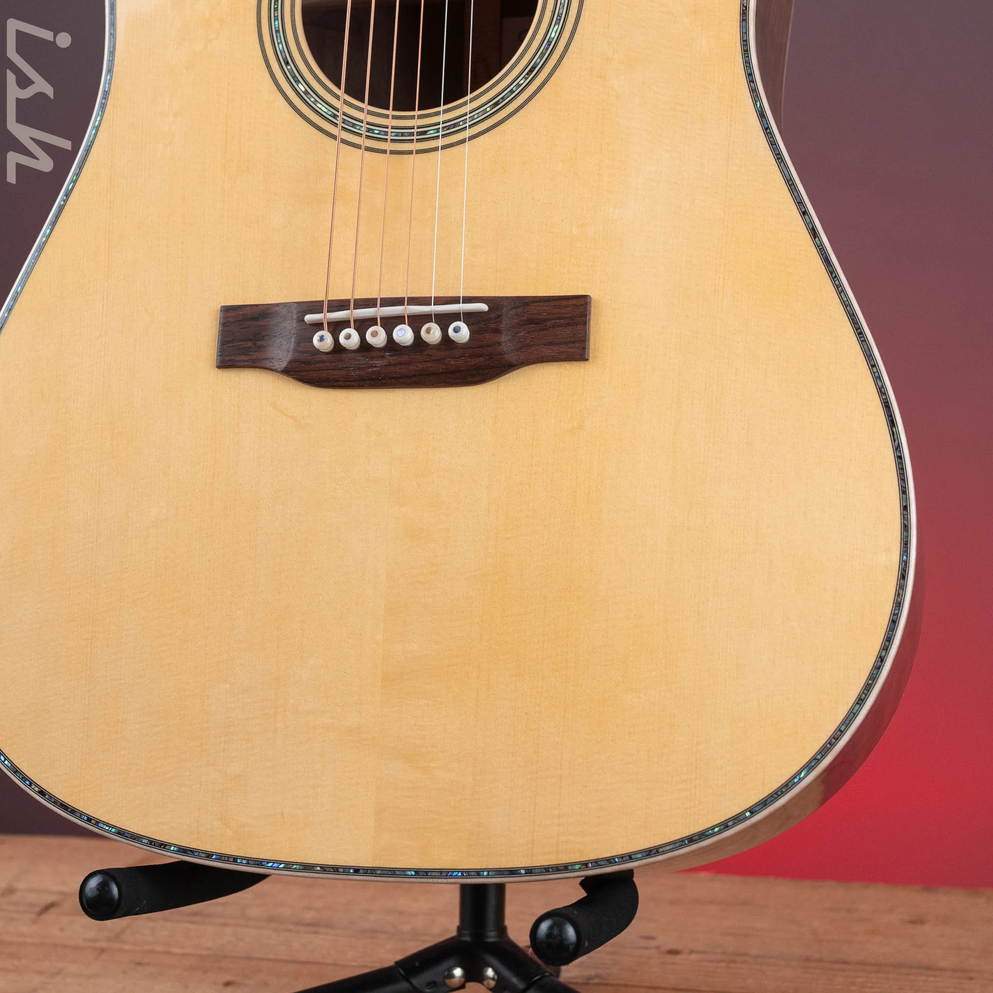 Martin Custom Shop D-41 Style Black Walnut Back & Sides - Image 5