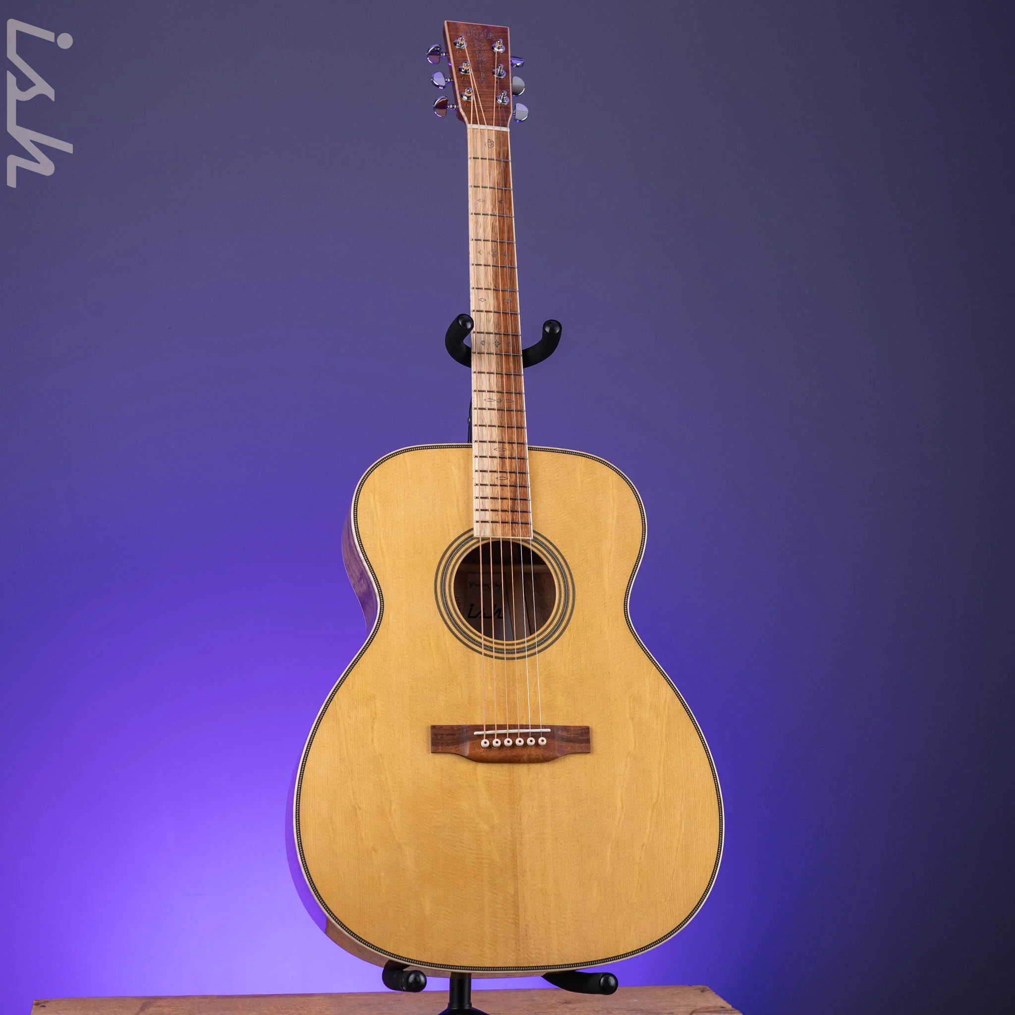 Martin Custom Shop M-36 Style Grand Auditorium Highly Flamed Koa - Image 3