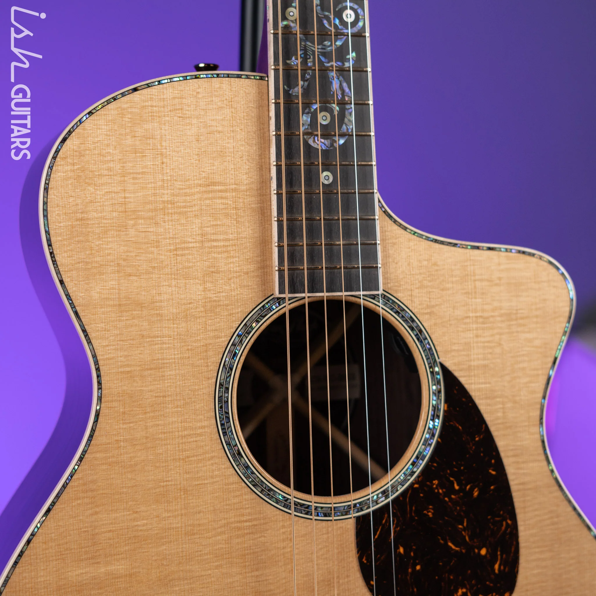 2022 Martin Custom Shop SC-2022 Acoustic-Electric Guitar Natural - Image 3