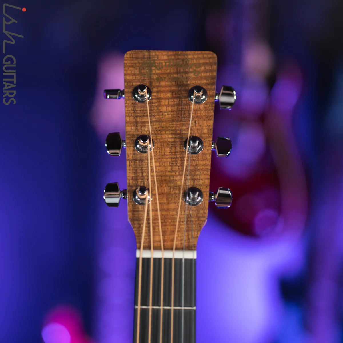 Martin D-X1E Natural Koa Acoustic-Electric Guitar - Image 6