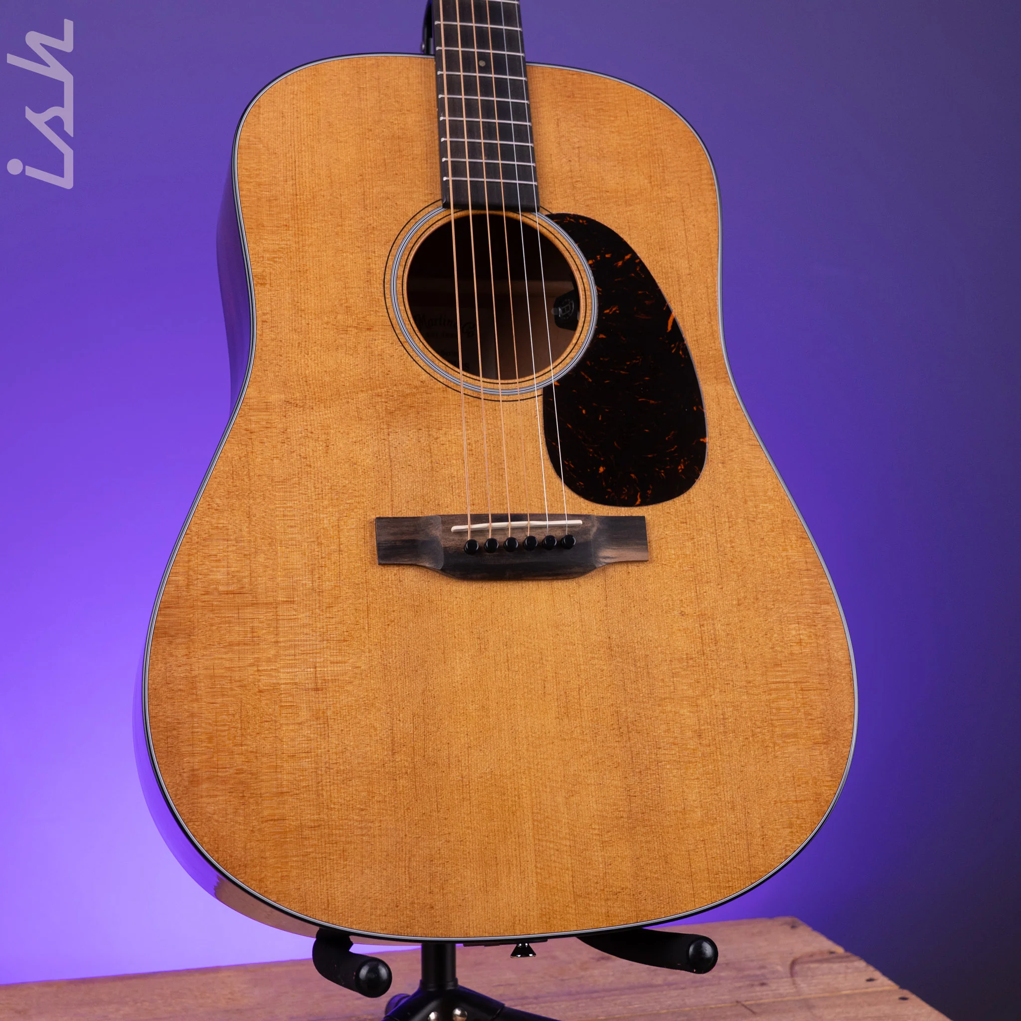Martin DE Retro Plus Mahogany Acoustic-Electric Guitar