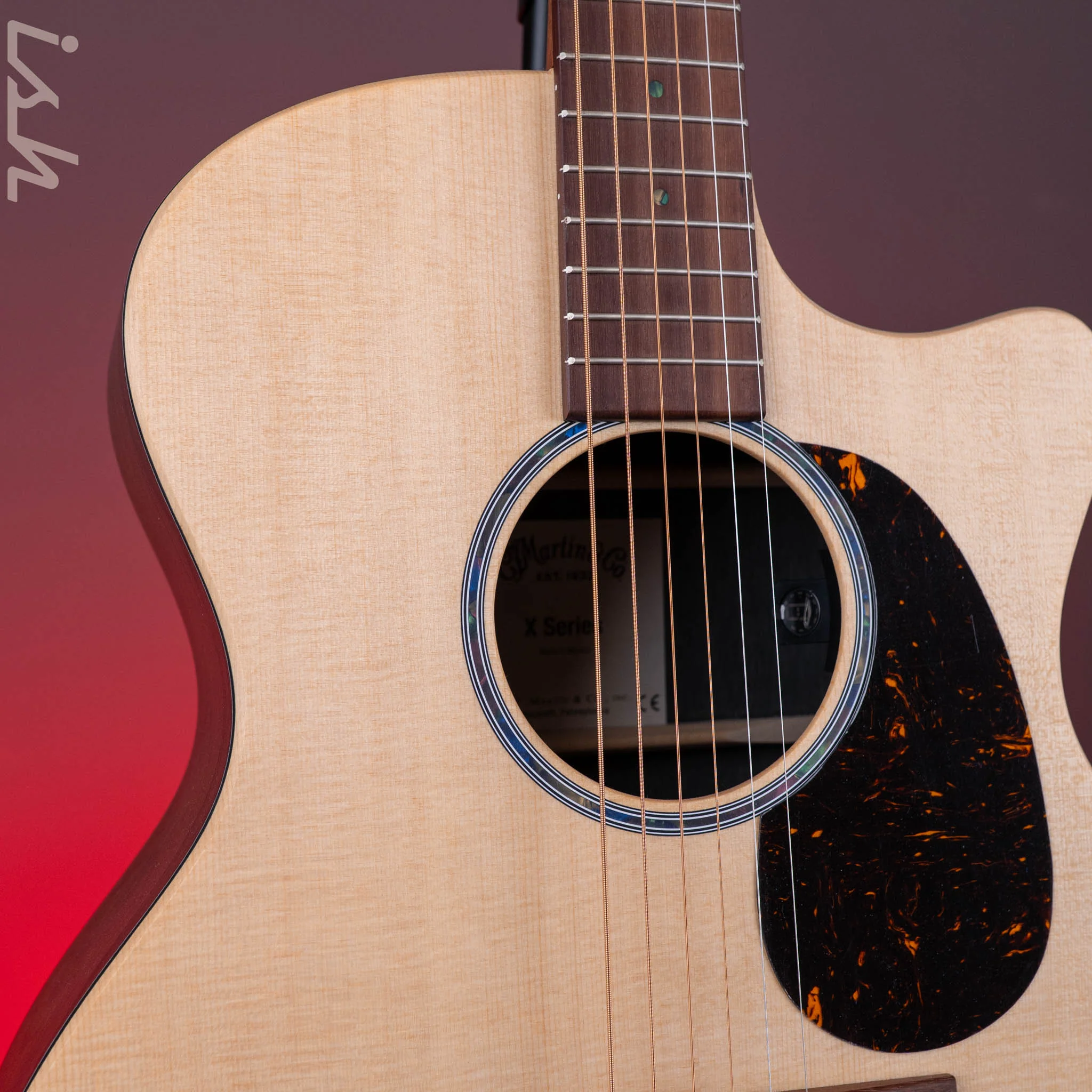 Martin GPC-X2E Cocobolo Grand Performance Acoustic-Electric Guitar - Image 5