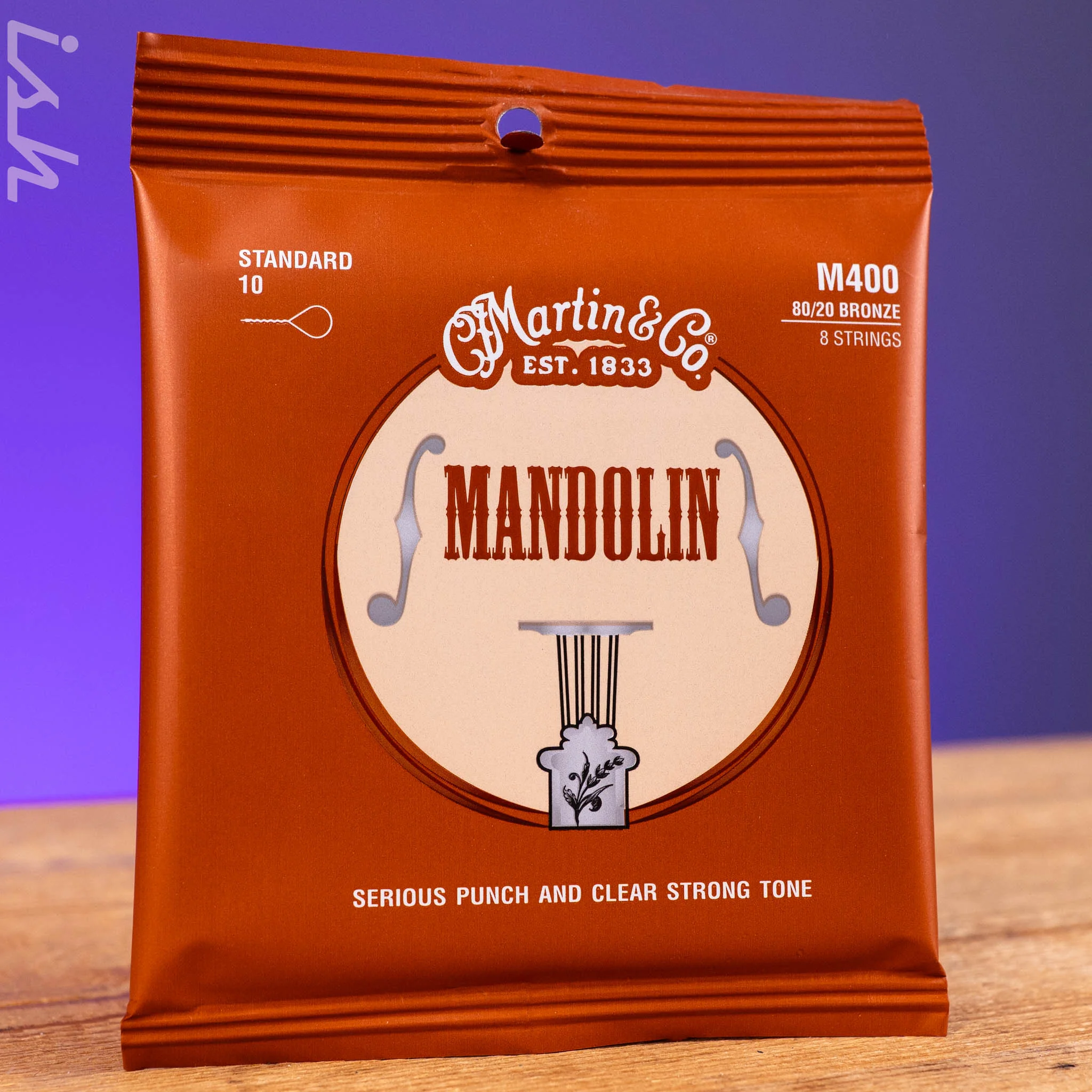 Martin Mandolin Strings M400 80/20 Bronze .010