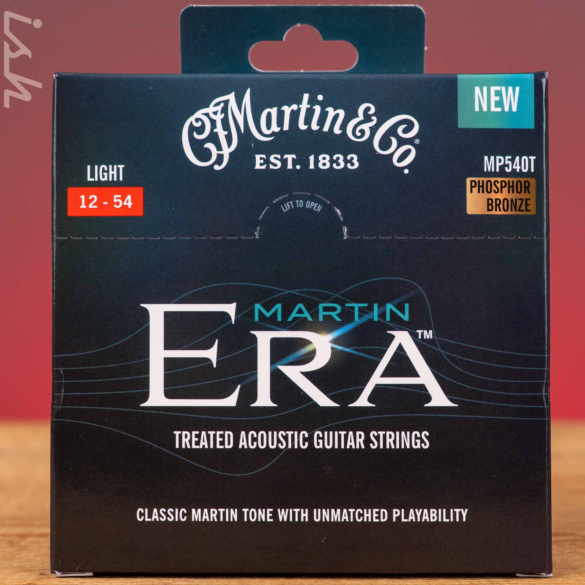 Martin MP540T Era™ Treated Acoustic Guitar Strings - 12-54 Light