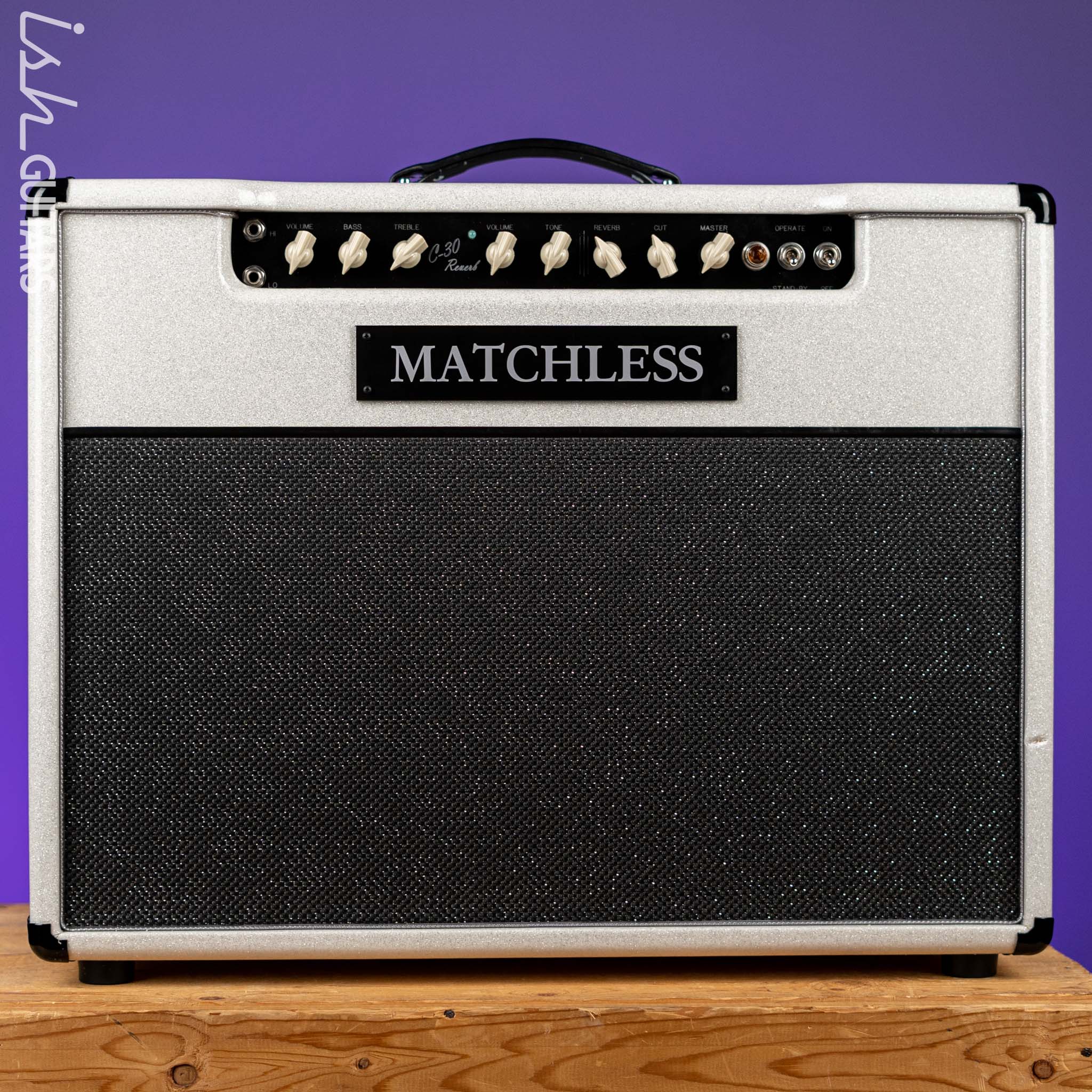 Matchless DC-30 Reverb Sparkle White/Silver Demo