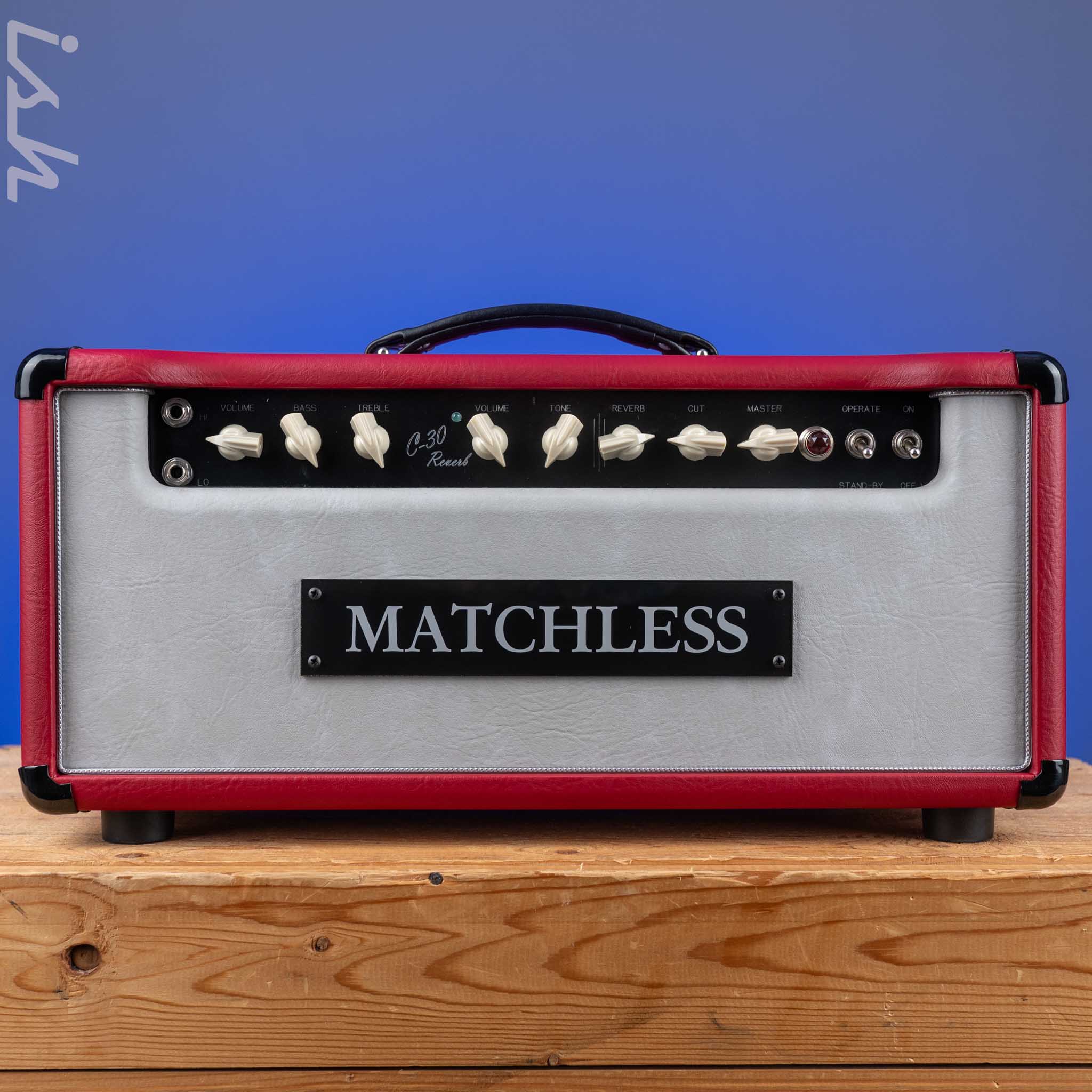 Matchless HC-30 Reverb Custom Tolex Red/Grey/Silver