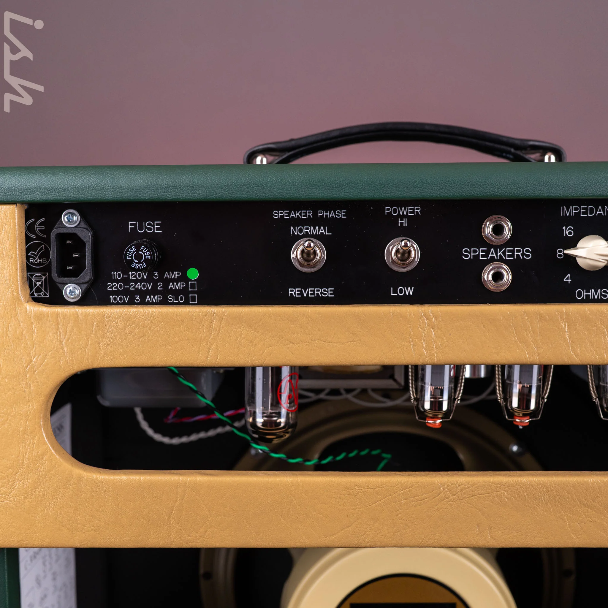 Matchless SC-30 Reverb 112 Combo Custom Tolex Green & Gold Demo - Image 7