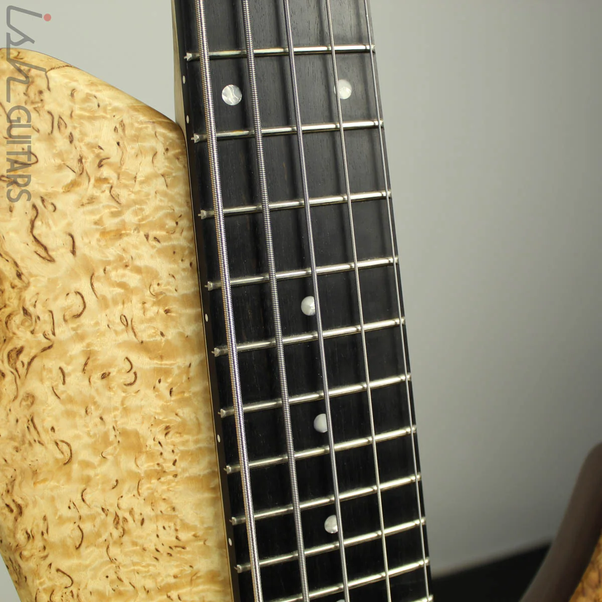 Mattisson Series I "Swiss" 5-String 'Headed Headless' Masur Birch Bass - Image 7