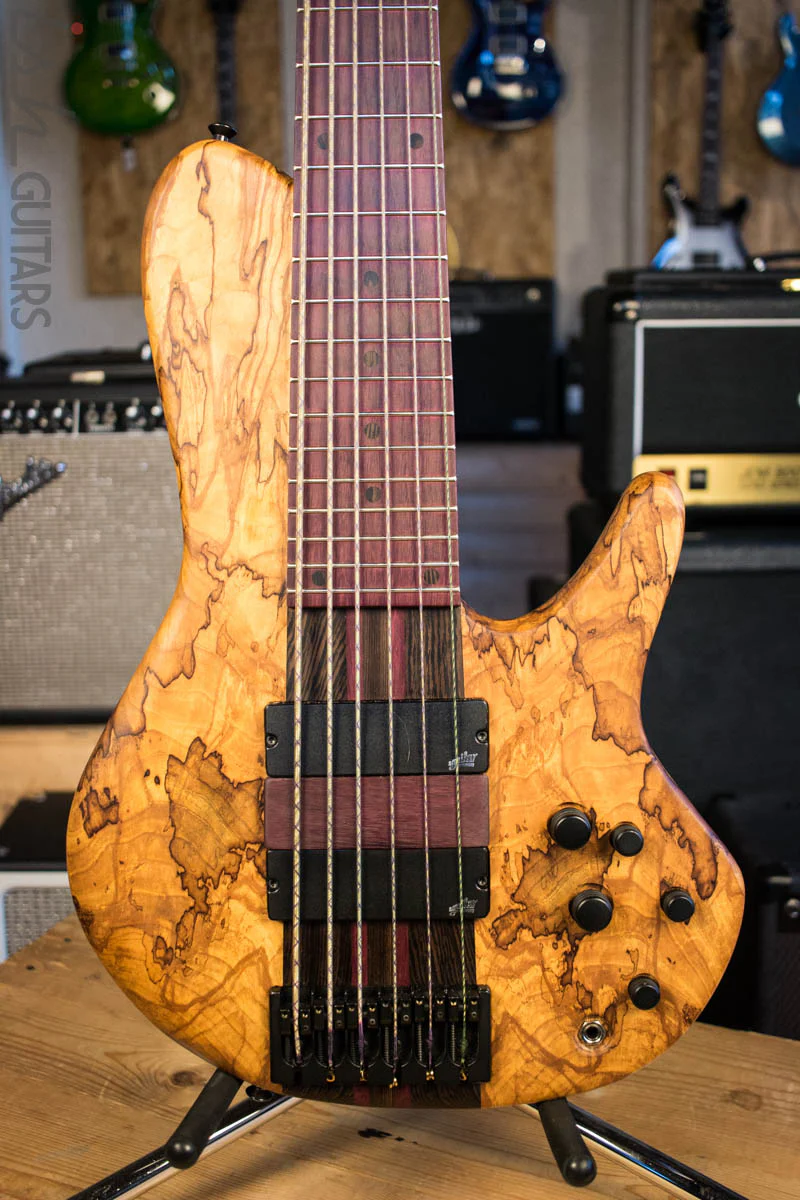 Mattisson Series IV Singlecut 6 String Bass Guitar