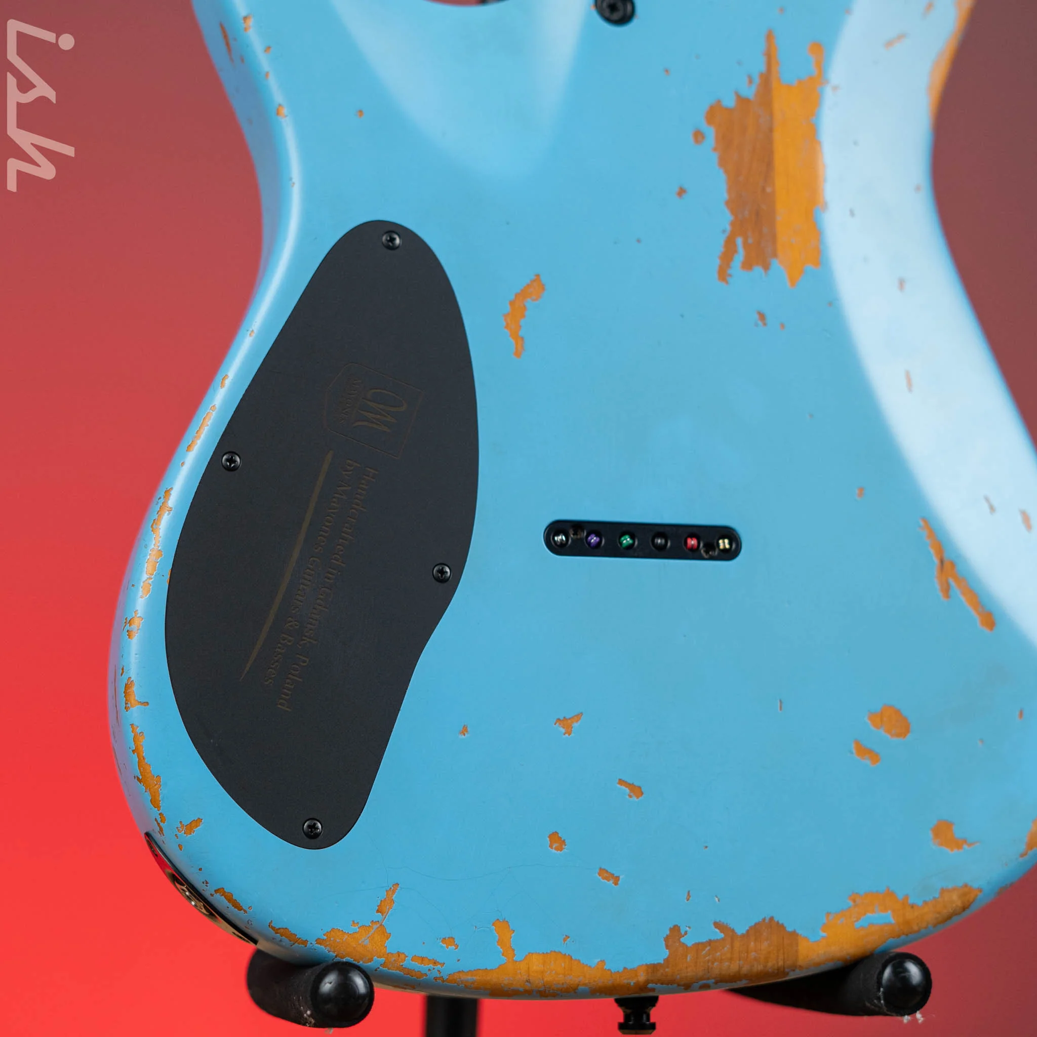 Mayones Aquila Aged 6 Monolith Daphne Blue Nitro - Image 9
