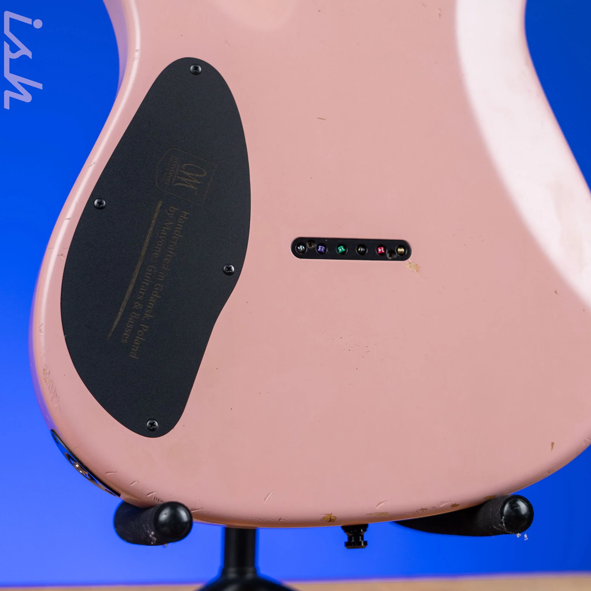 Mayones Aquila Aged 6 Monolith Shell Pink Nitro - Image 9