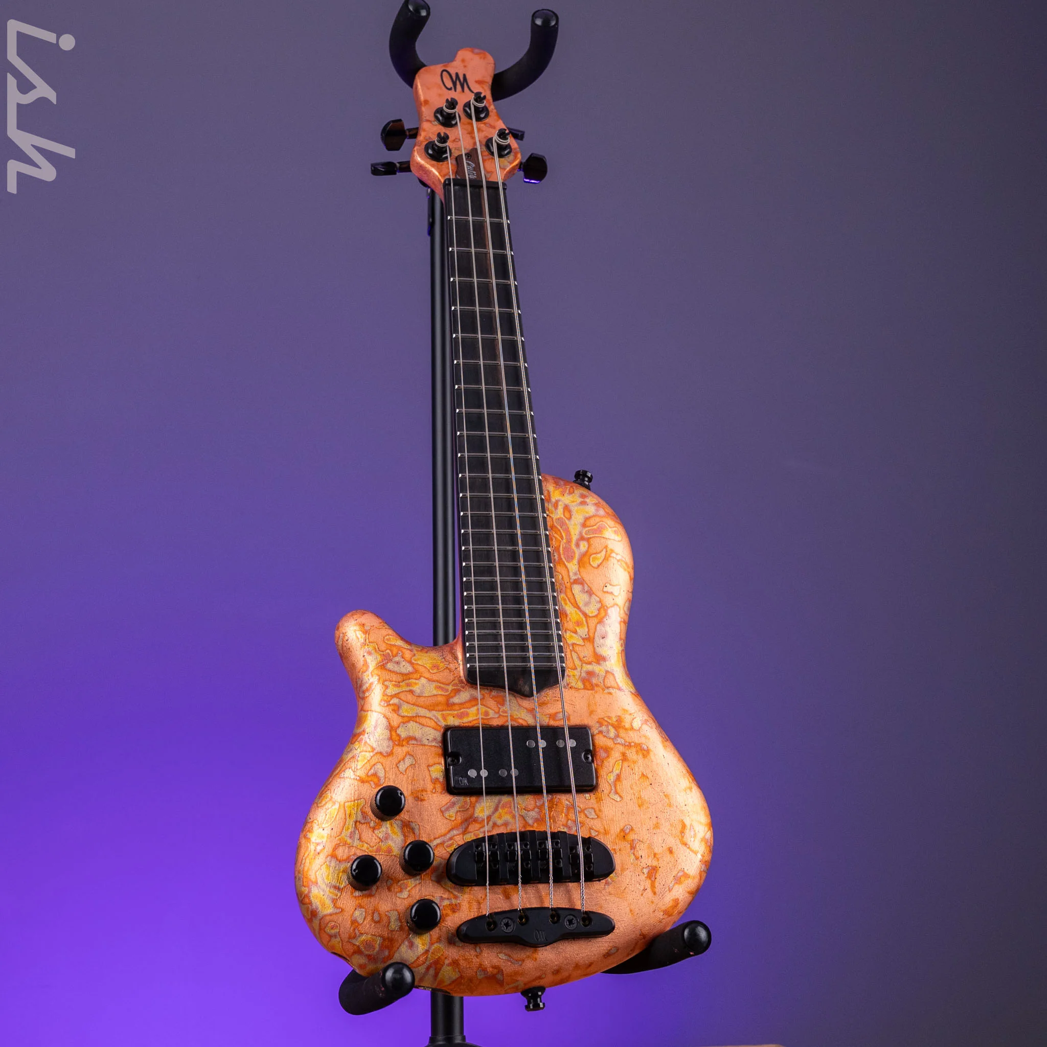 Mayones Cali 4 Mini Bass Lefty Black Limba - Image 2