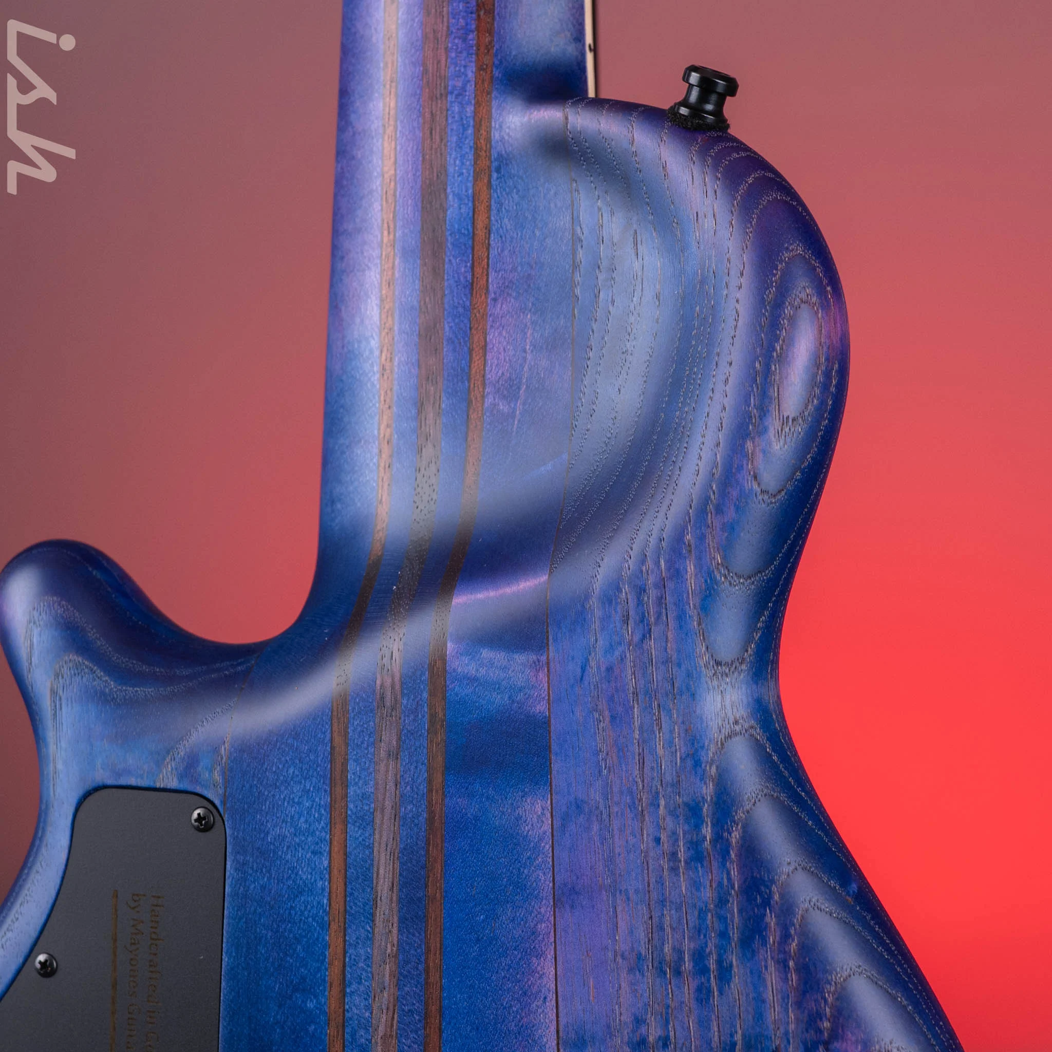 Mayones Cali 5 Fretless Mini Bass Spruce Purple - Image 9