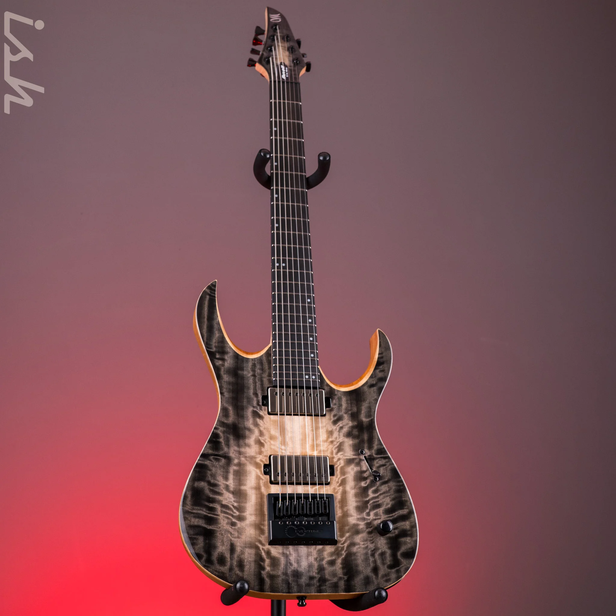 Mayones Duvell Elite 4EVER 7 Baritone Black Burst - Image 2