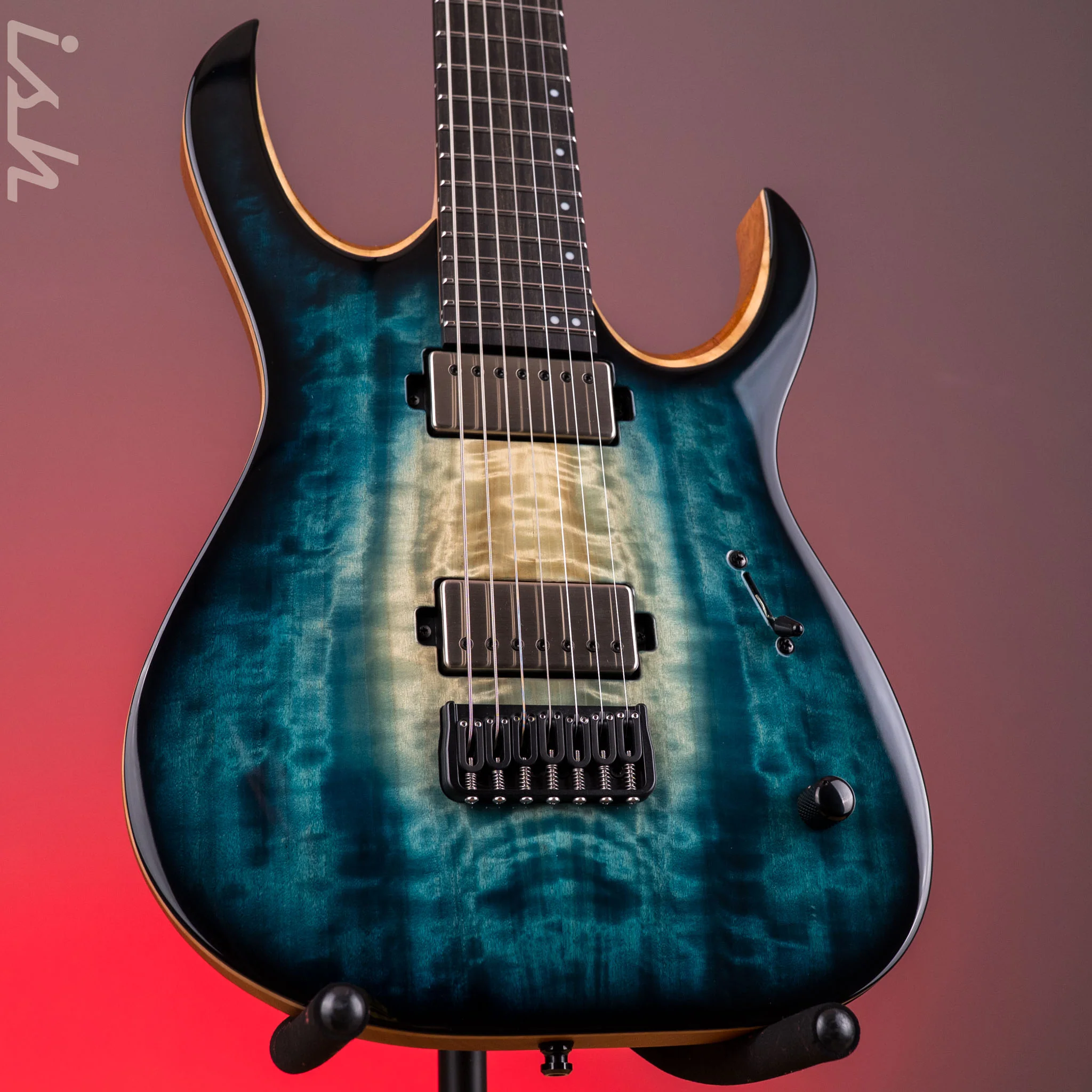 Mayones Duvell Elite 7 Baritone B26.5 Turquoise Iris